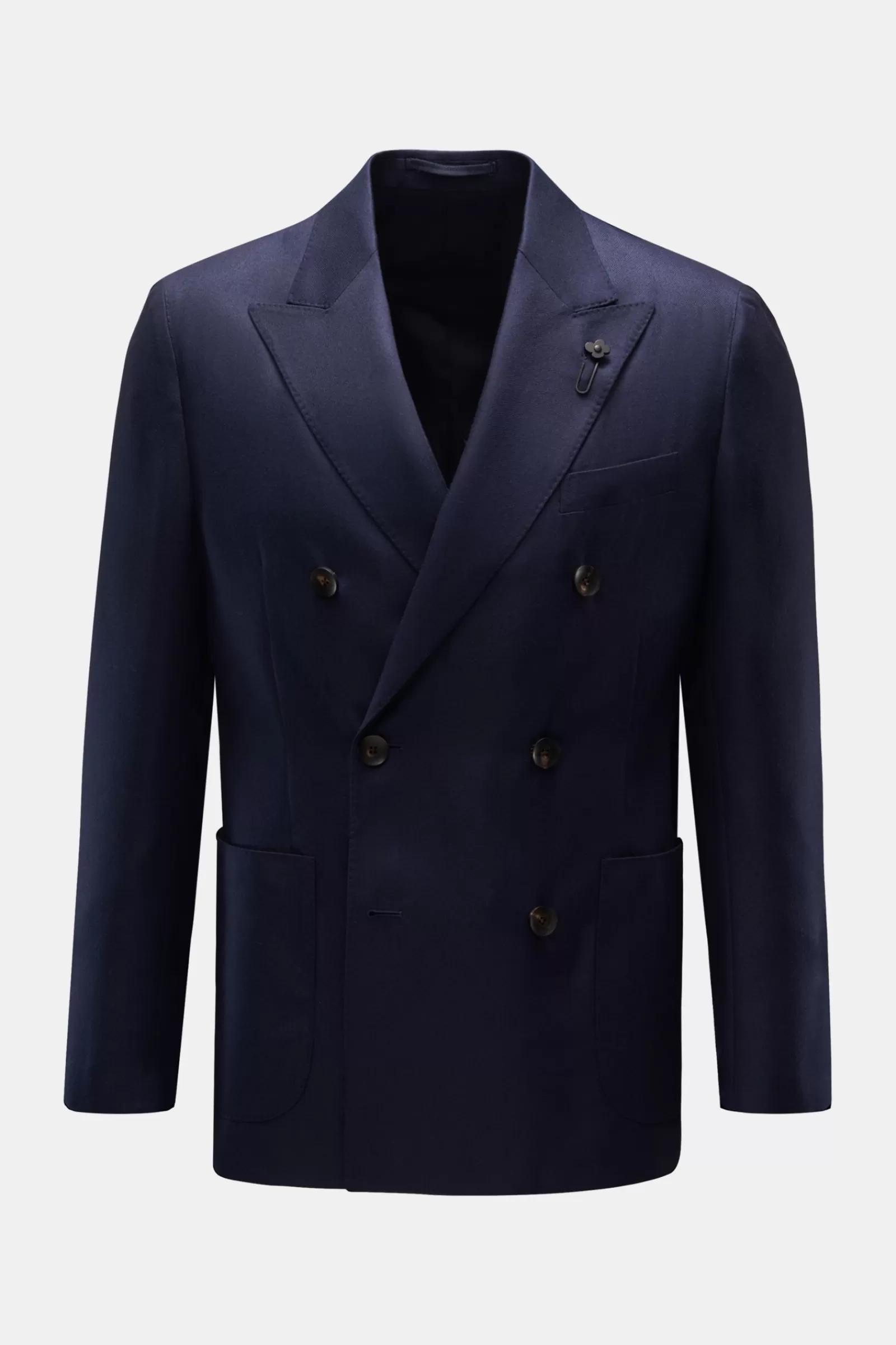 Smart-Casual Jacket Navy>Lardini Outlet