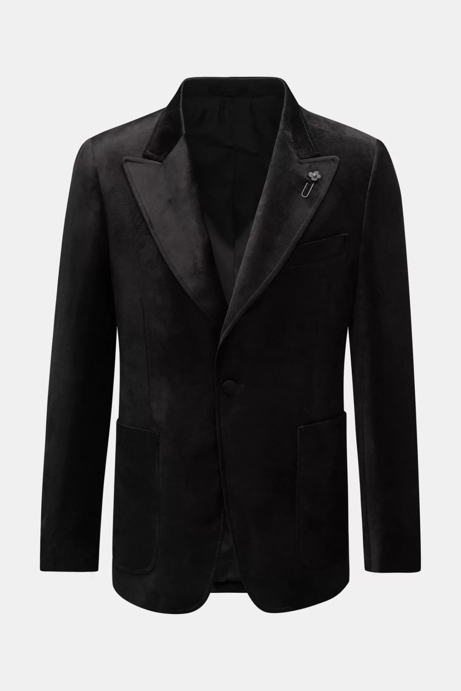 Velvet Dinner Jacket Black>Lardini Sale