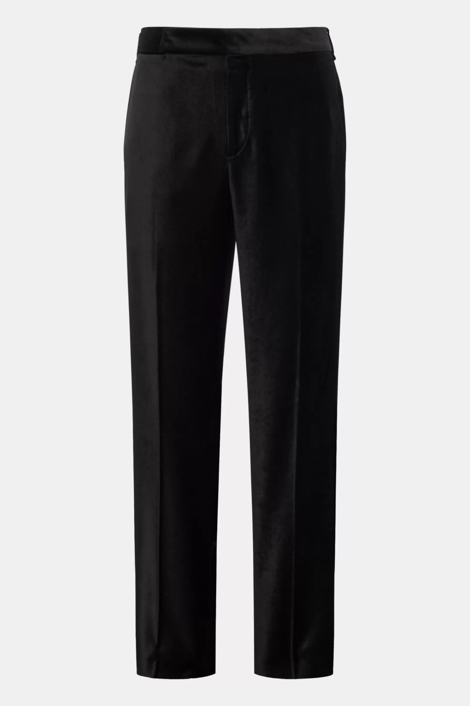 Velvet Trousers Black>Lardini Discount