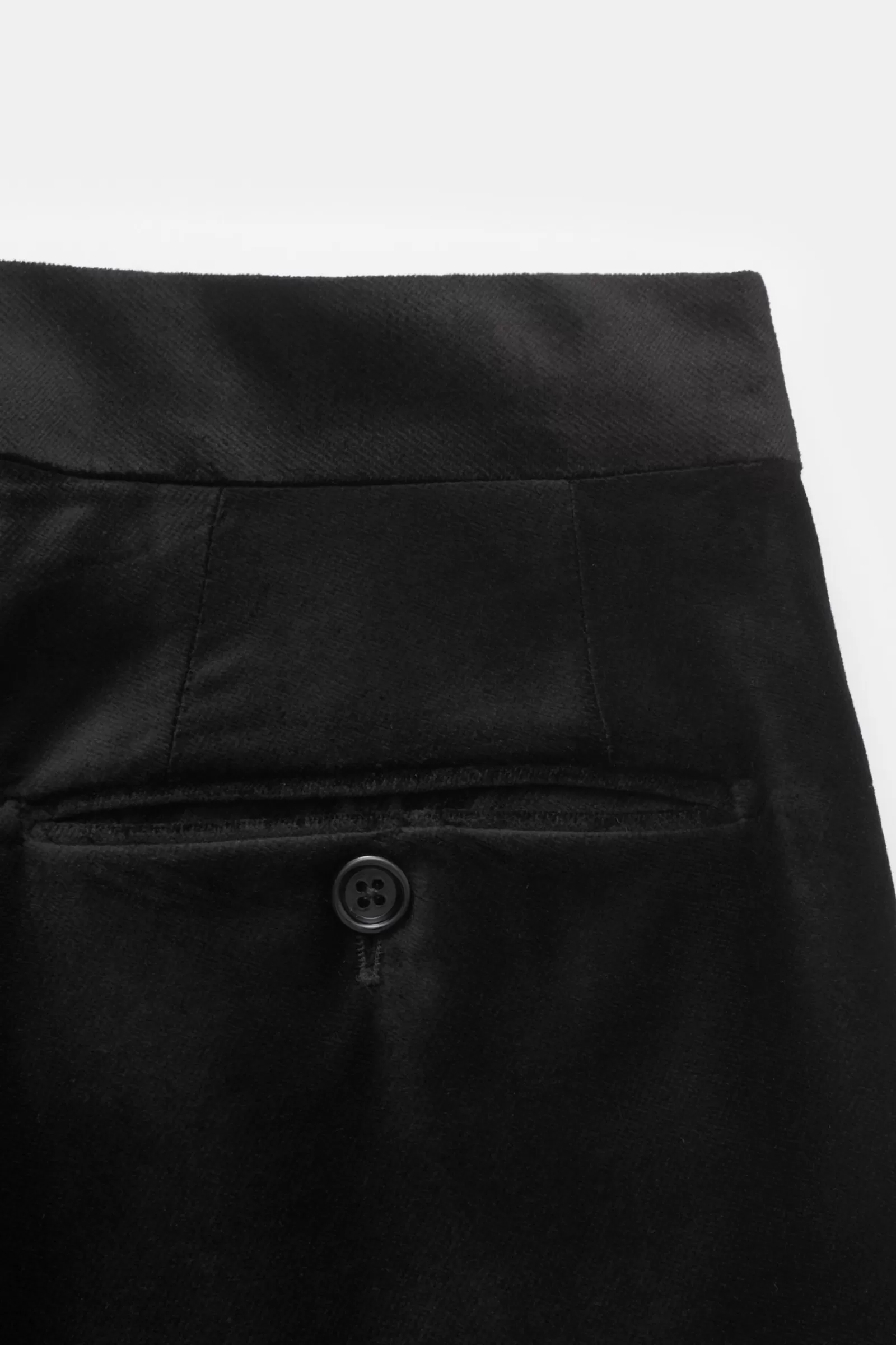 Velvet Trousers Black>Lardini Discount