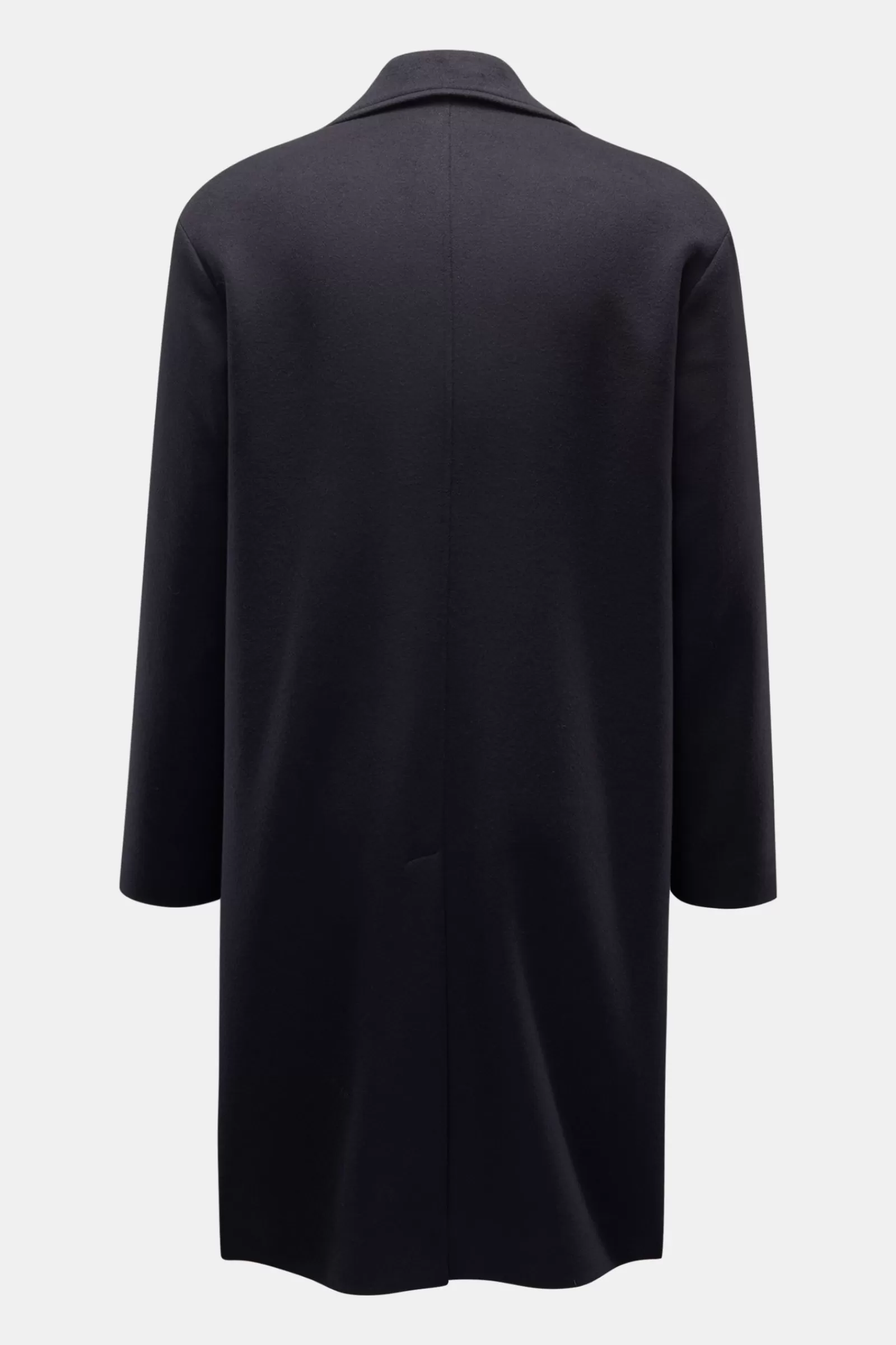 Wool Coat Navy>Lardini Fashion