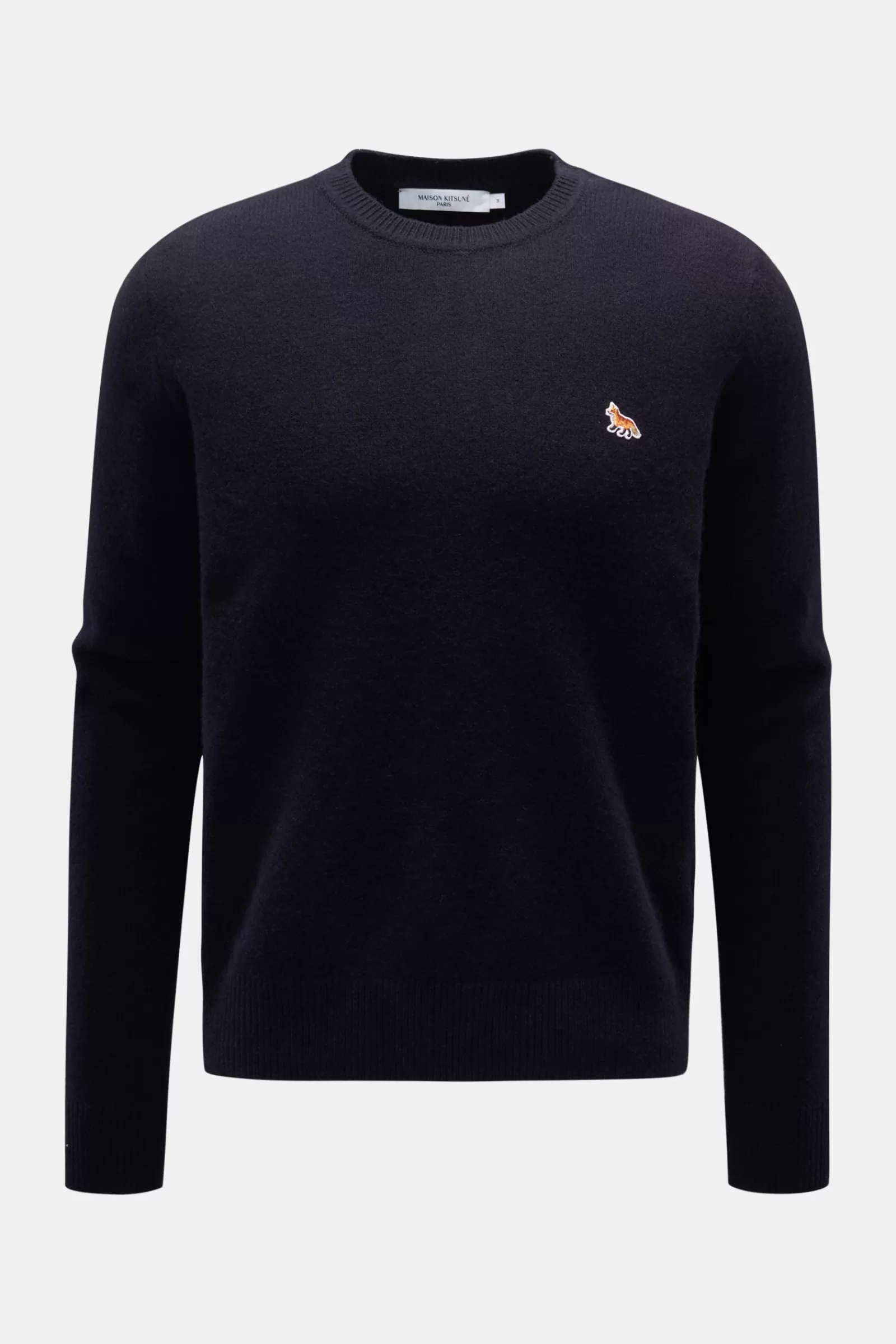 Maison Kitsune Crew Neck Jumper Navy^Maison Kitsunu00e9 Cheap