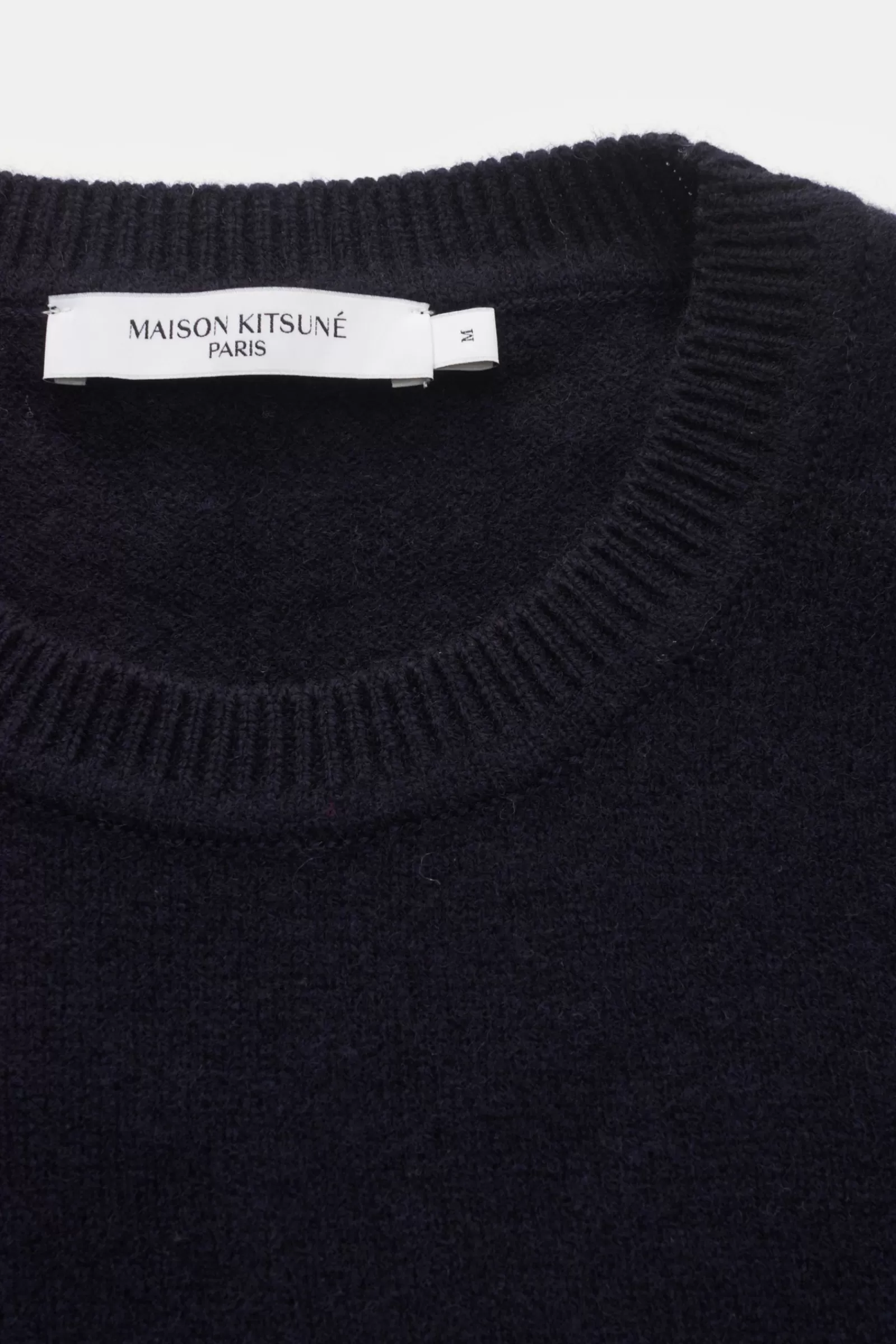 Maison Kitsune Crew Neck Jumper Navy^Maison Kitsunu00e9 Cheap