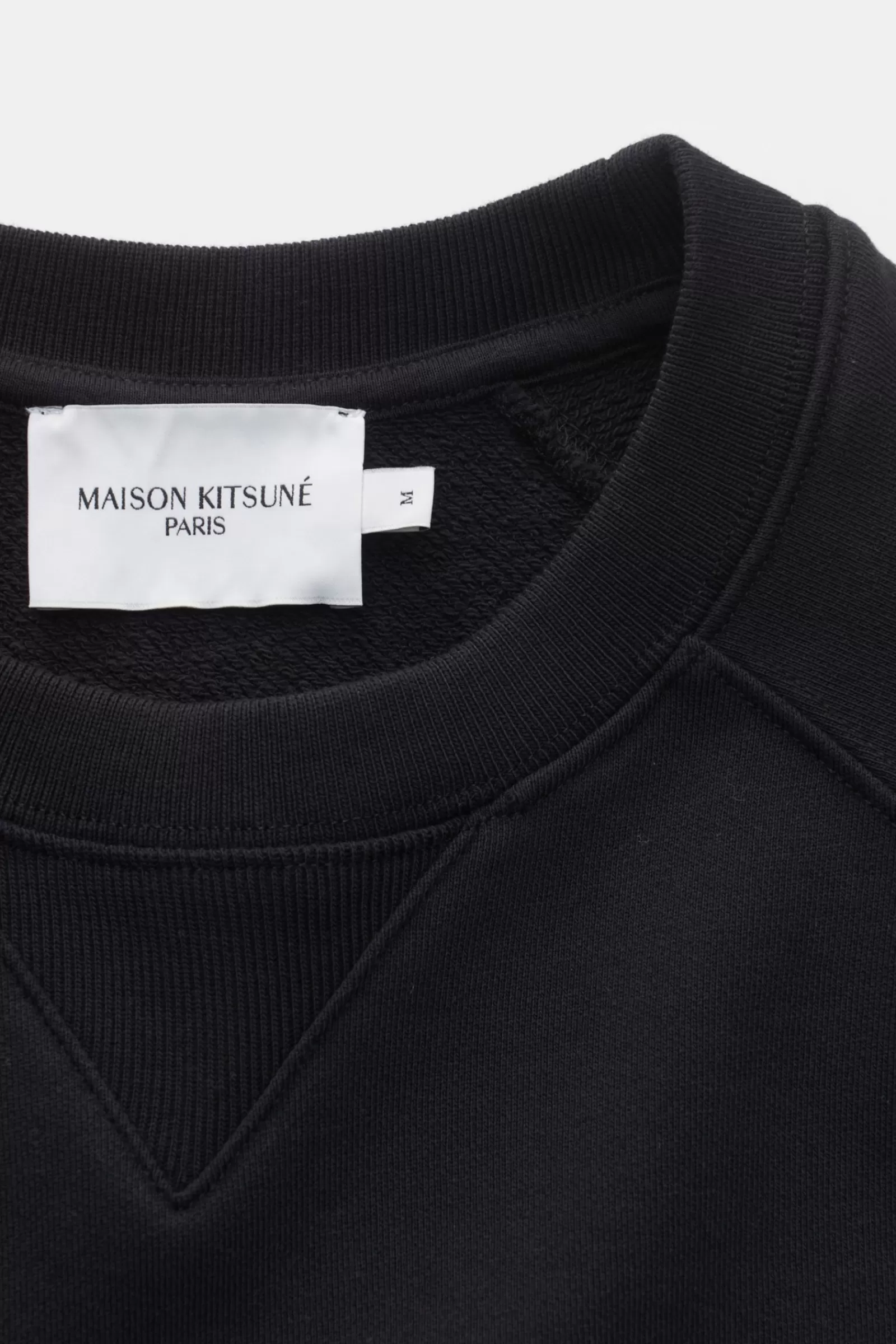 Maison Kitsune Crew Neck Sweatshirt Black^Maison Kitsunu00e9 Online