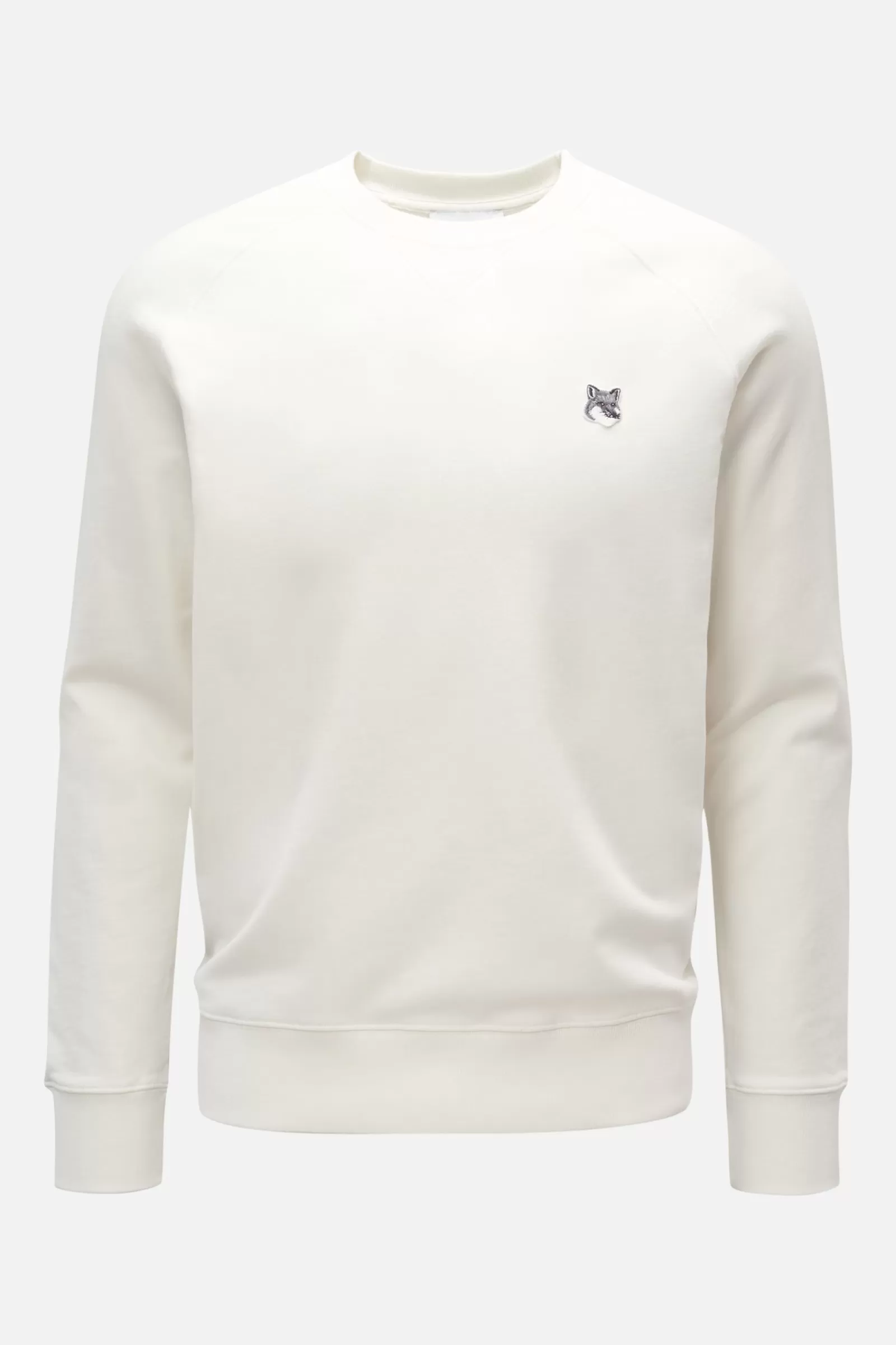 Maison Kitsune Crew Neck Sweatshirt Off-White^Maison Kitsunu00e9 Cheap