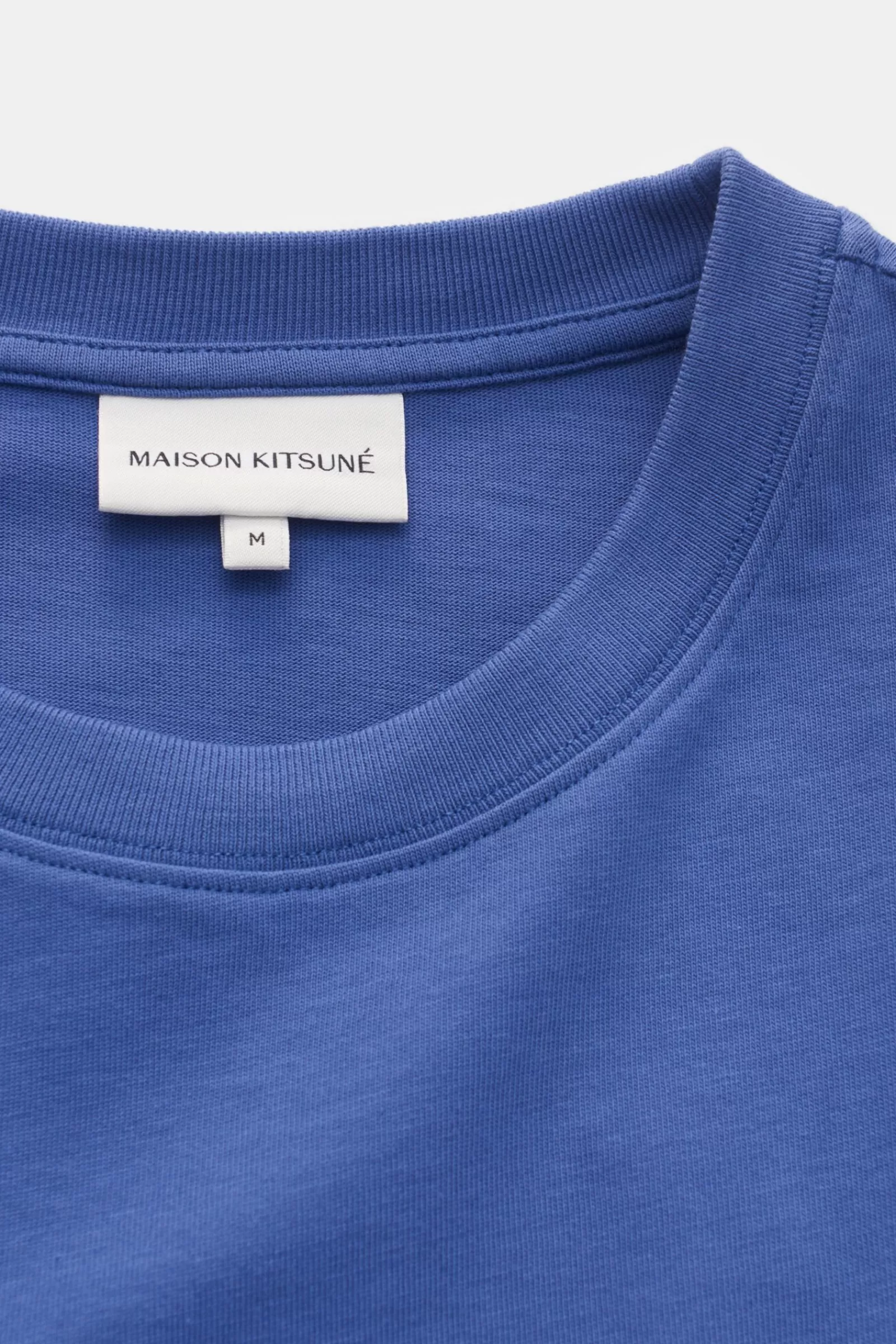 Maison Kitsune Crew Neck T-Shirt Blue>Maison Kitsunu00e9 Online