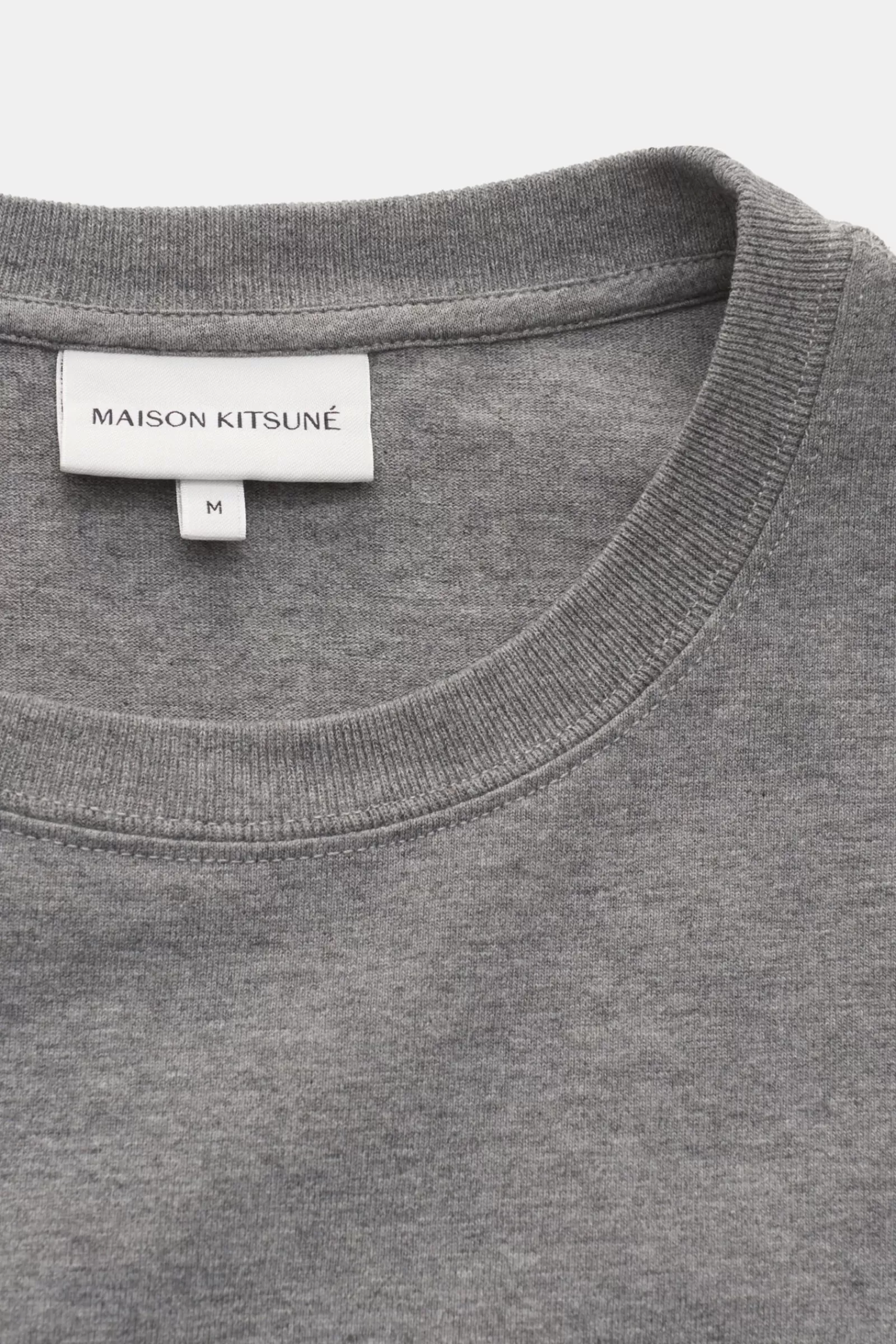 Maison Kitsune Crew Neck T-Shirt Grey>Maison Kitsunu00e9 Best