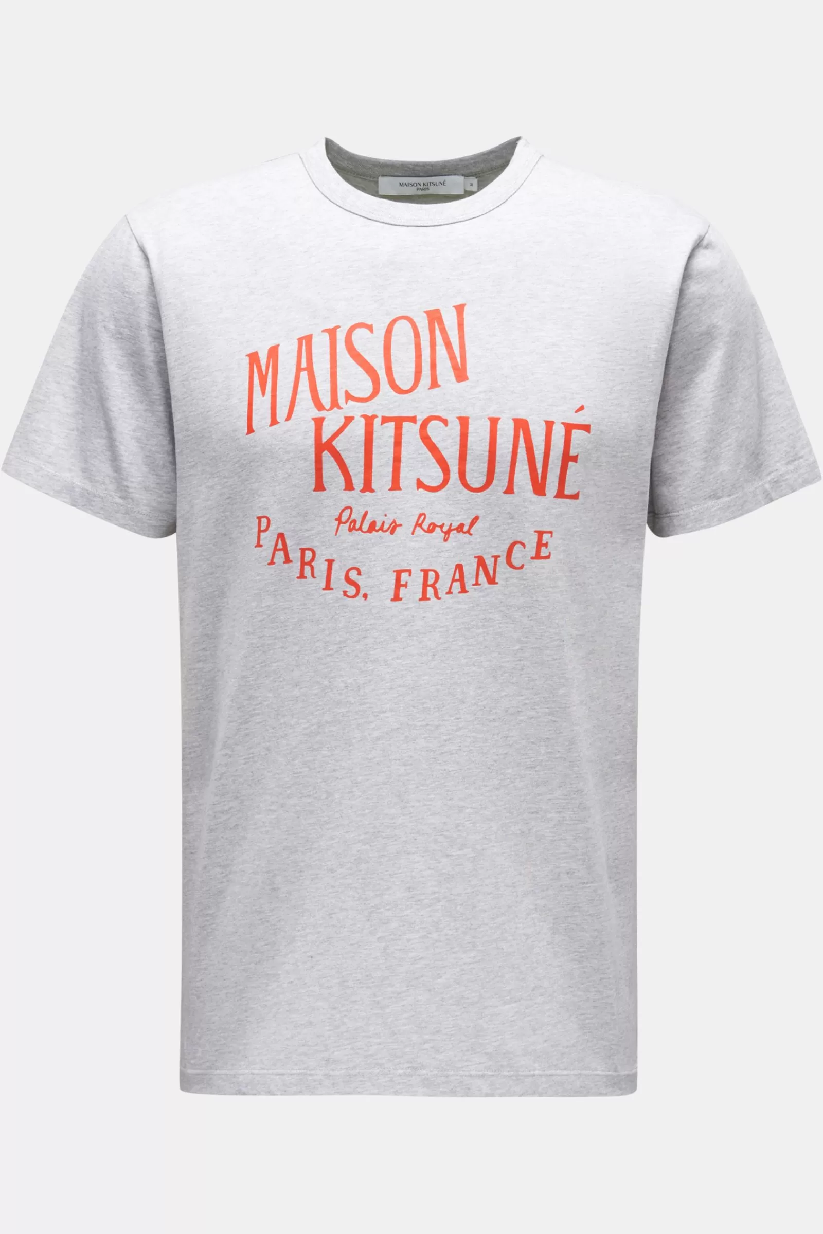 Maison Kitsune Crew Neck T-Shirt Grey>Maison Kitsunu00e9 Outlet