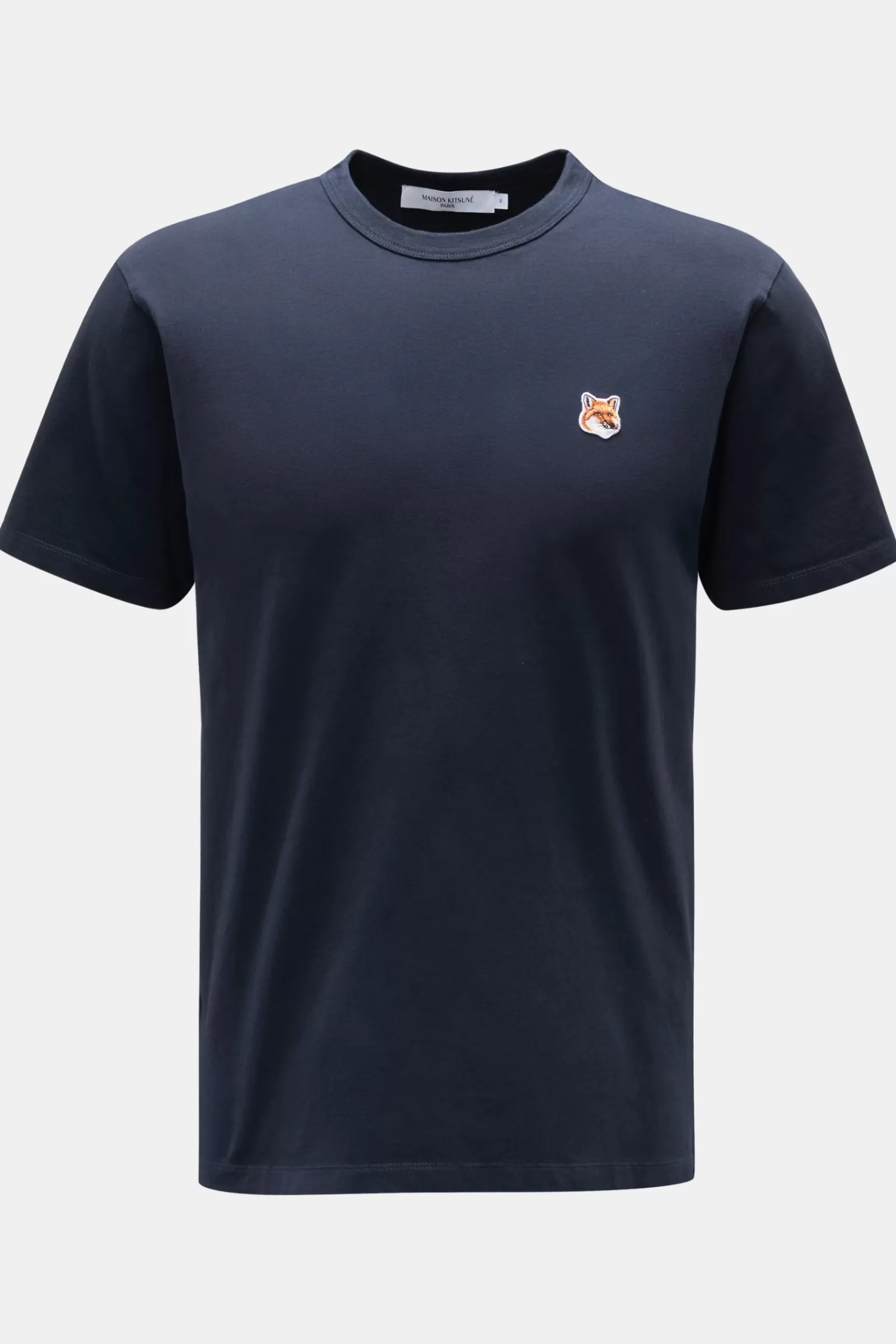 Maison Kitsune Crew Neck T-Shirt Navy>Maison Kitsunu00e9 New