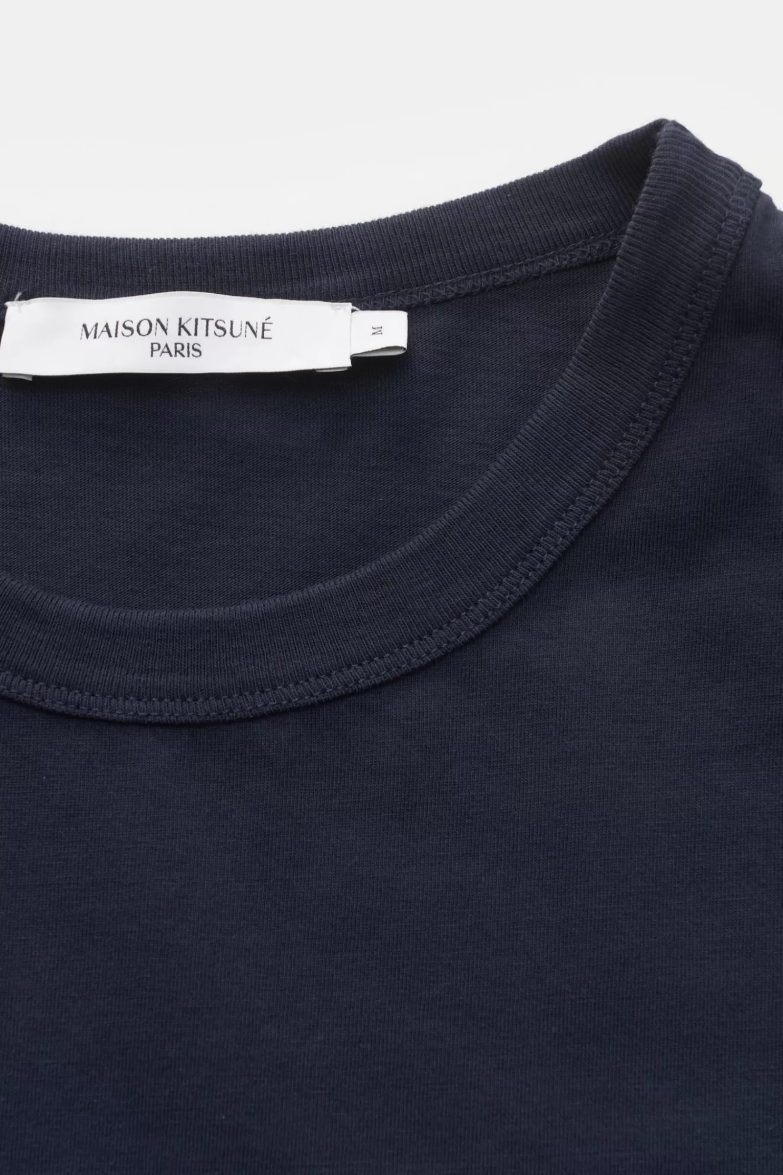 Maison Kitsune Crew Neck T-Shirt Navy>Maison Kitsunu00e9 New