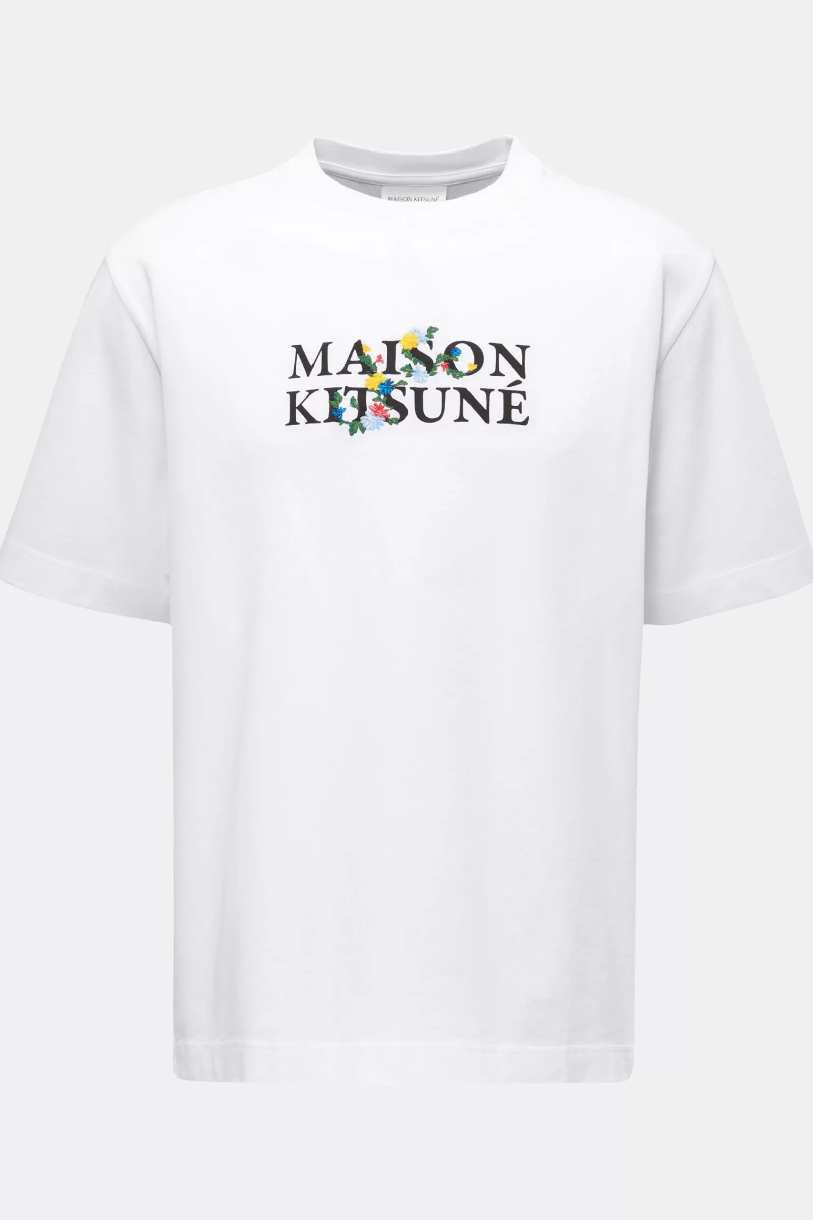 Maison Kitsune Crew Neck T-Shirt White>Maison Kitsunu00e9 Cheap