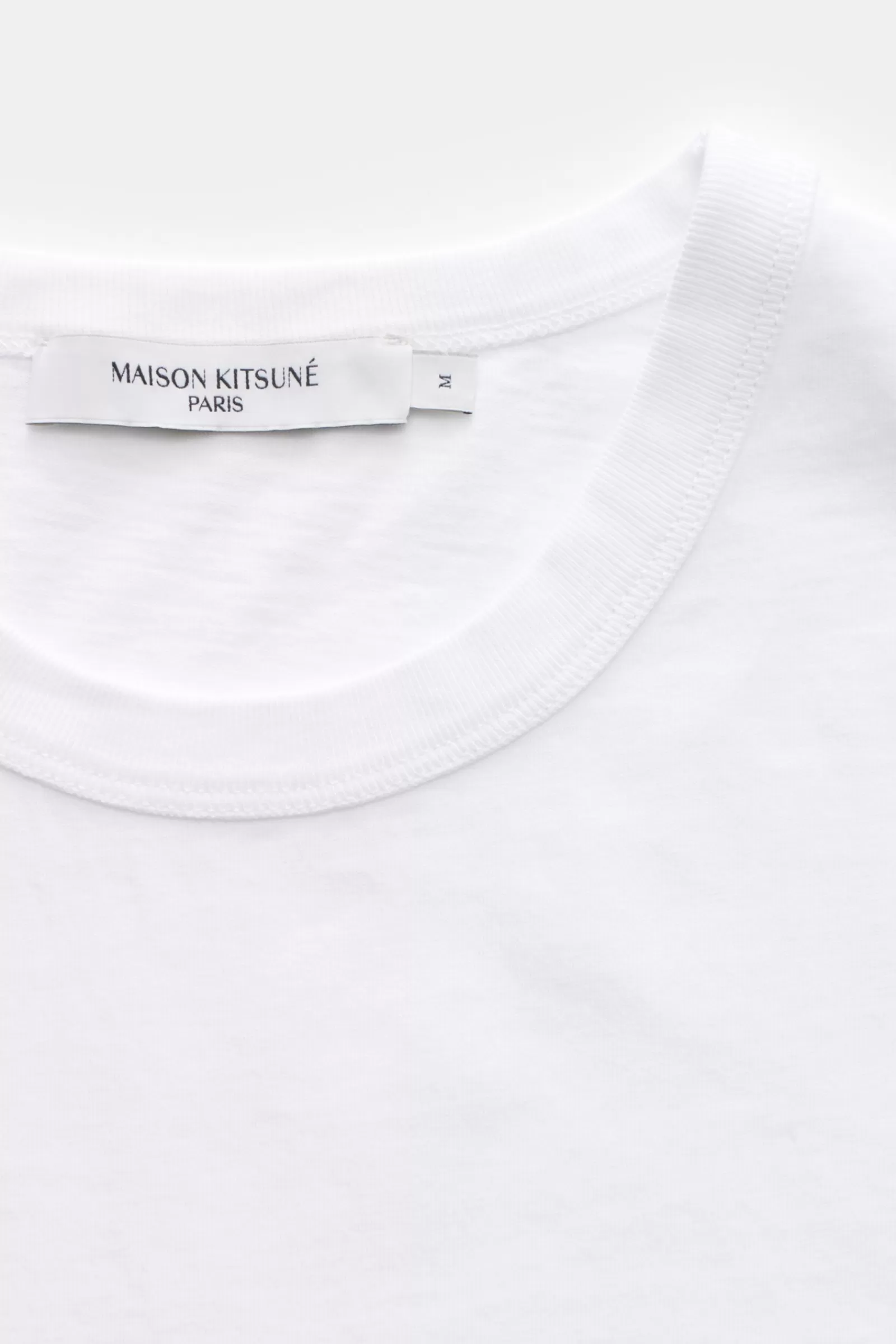 Maison Kitsune Crew Neck T-Shirt White>Maison Kitsunu00e9 Clearance