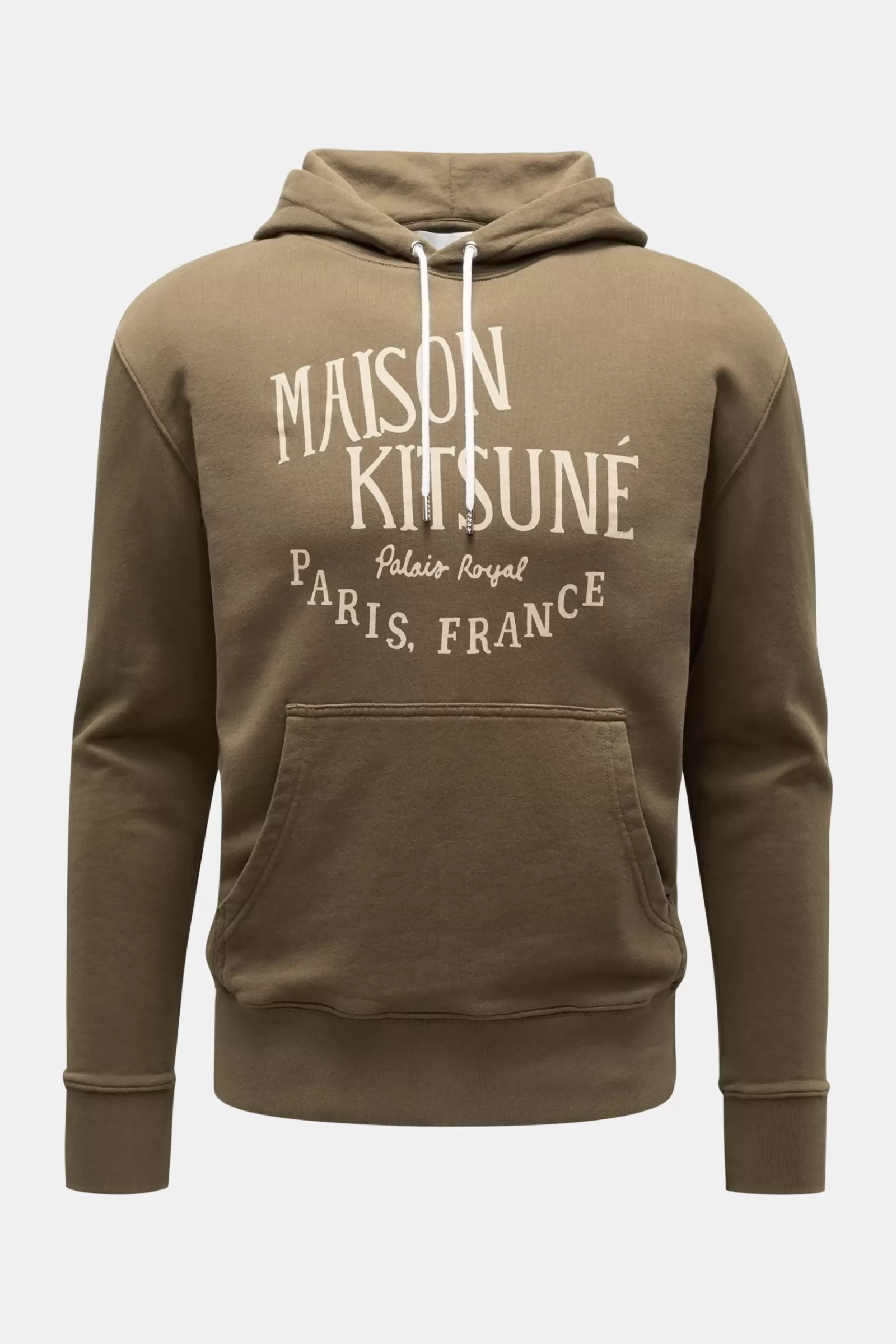 Maison Kitsune Hooded Jumper Olive^Maison Kitsunu00e9 Hot