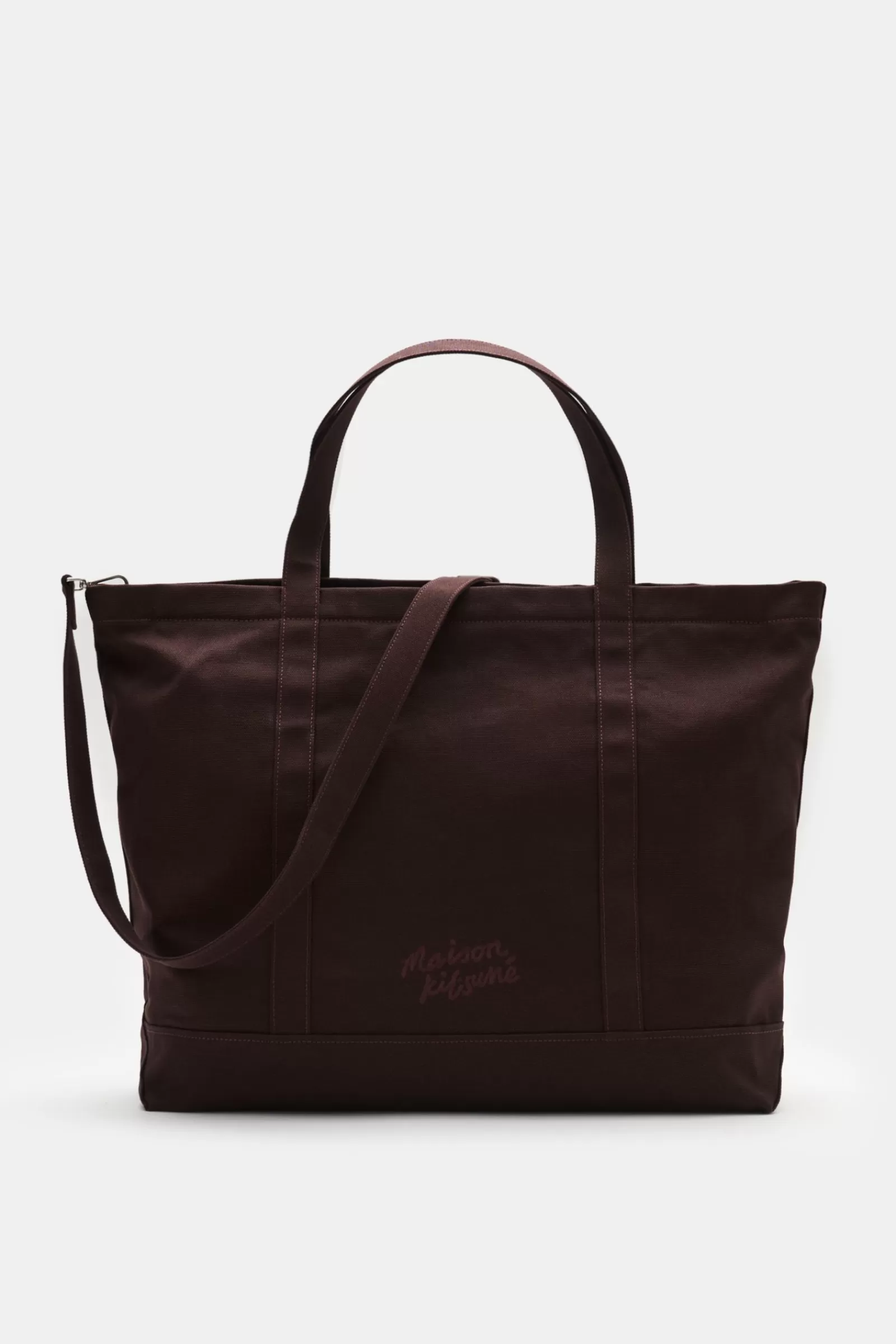 Maison Kitsune Shopper 'Fox' Dark Brown^Maison Kitsunu00e9 Sale