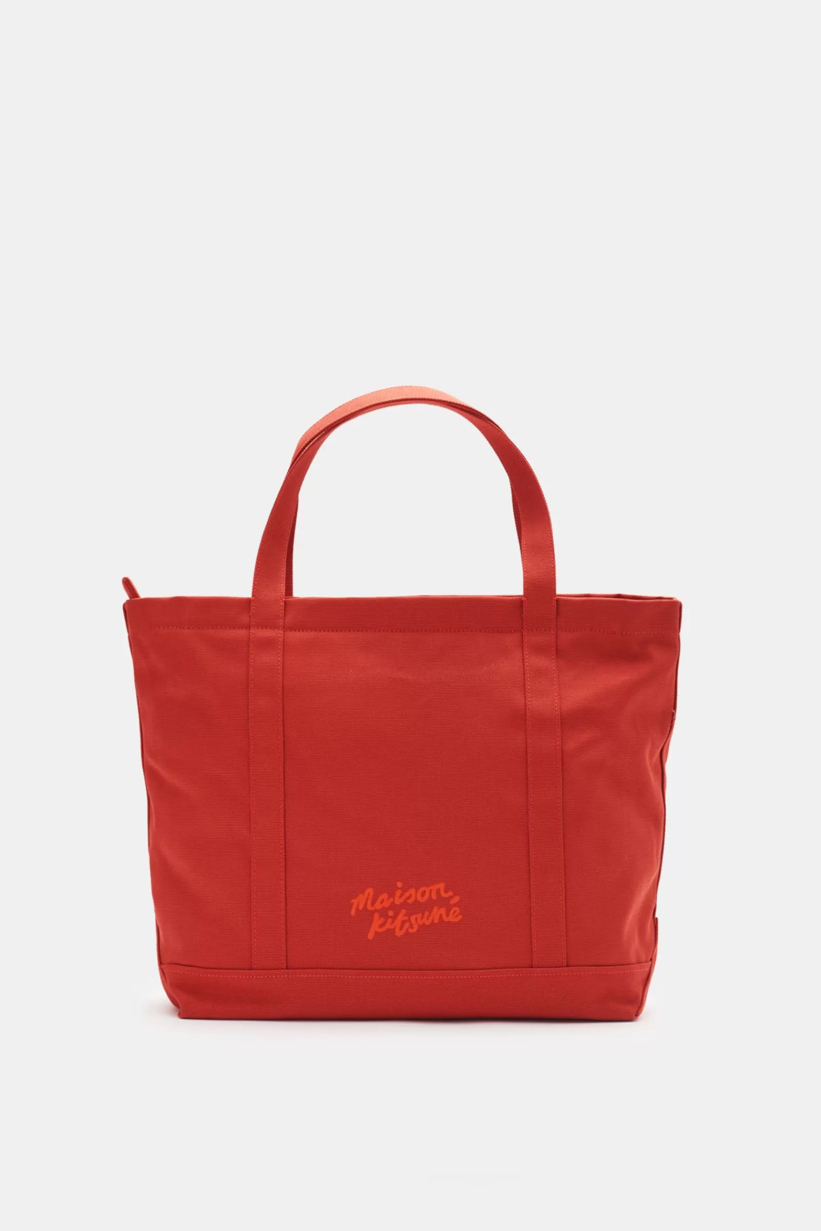 Maison Kitsune Shopper 'Fox' Orange^Maison Kitsunu00e9 Best