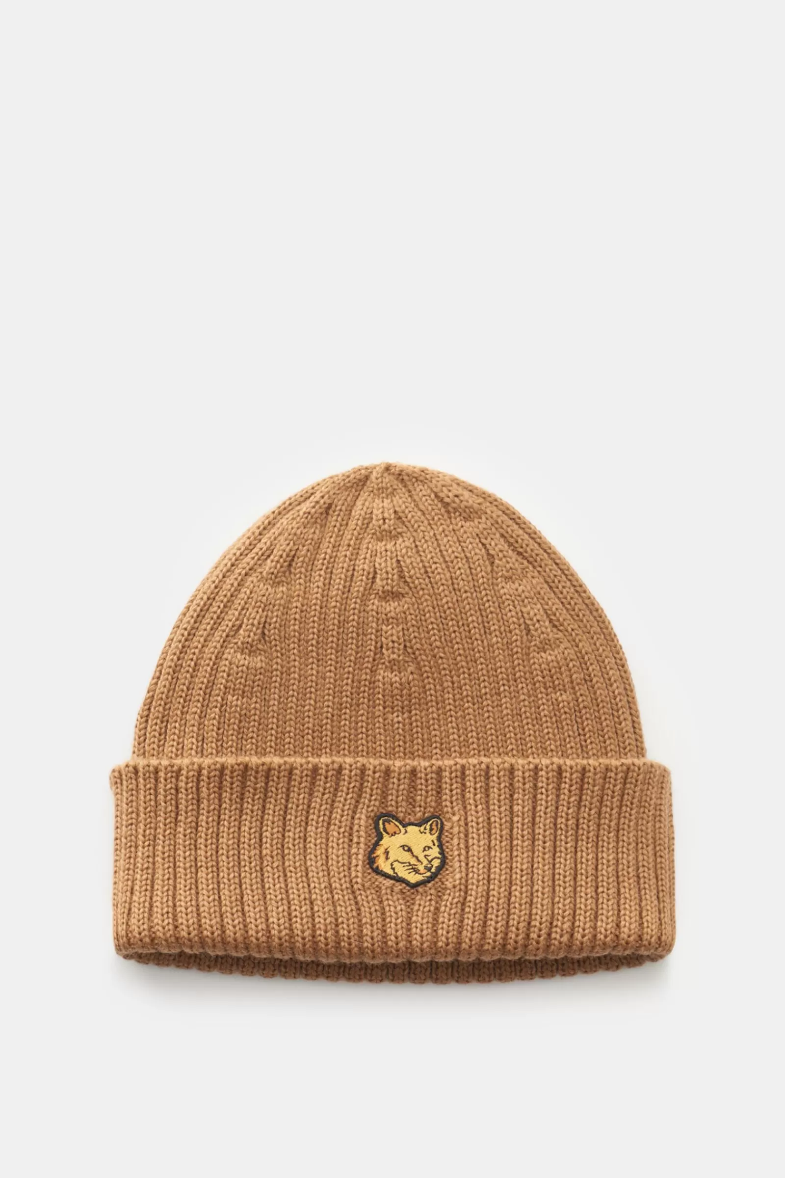 Maison Kitsune Wool Beanie Light Brown^Maison Kitsunu00e9 Store