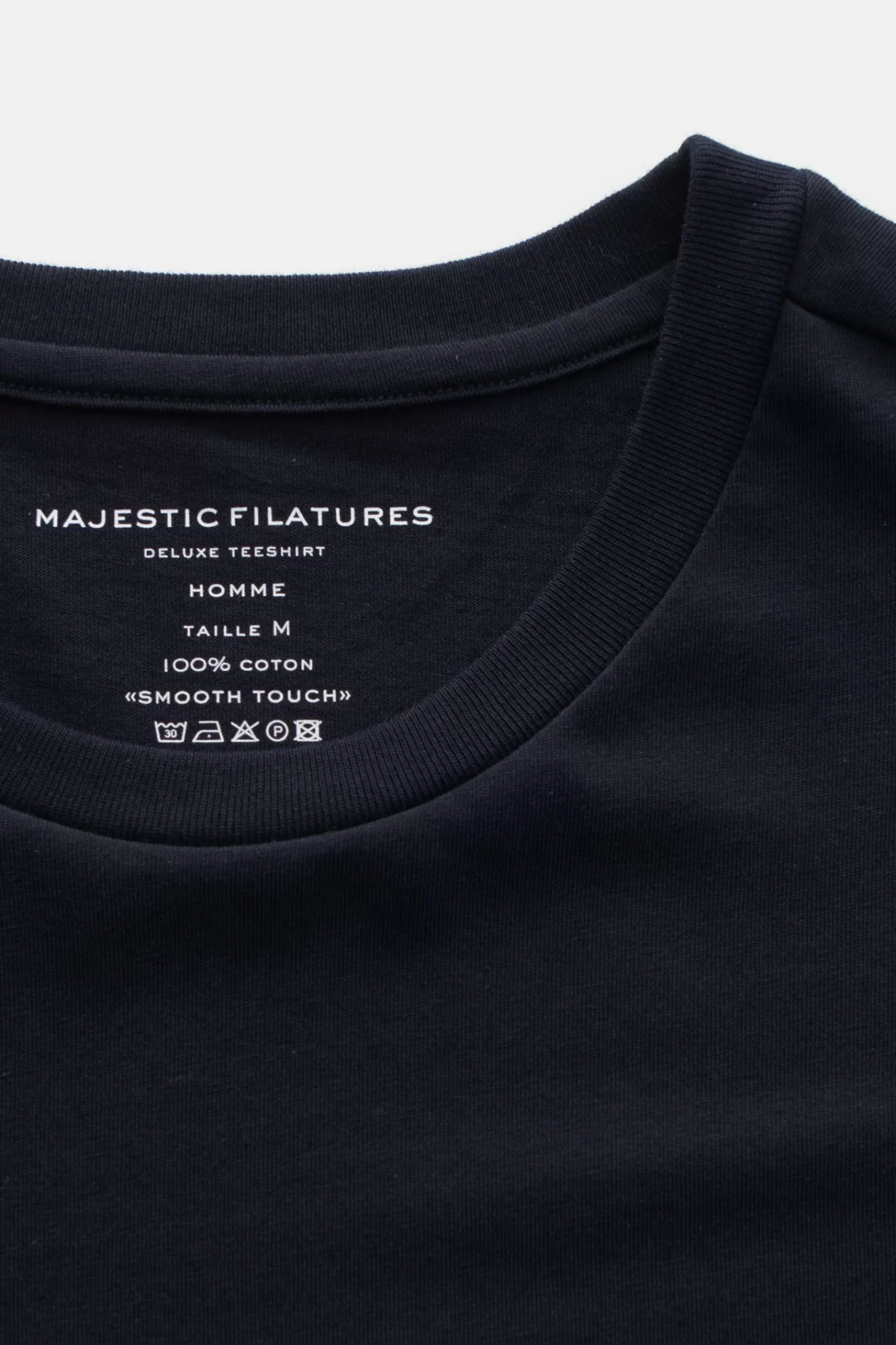 Crew Neck Long Sleeve Navy>Majestic Filatures Best Sale