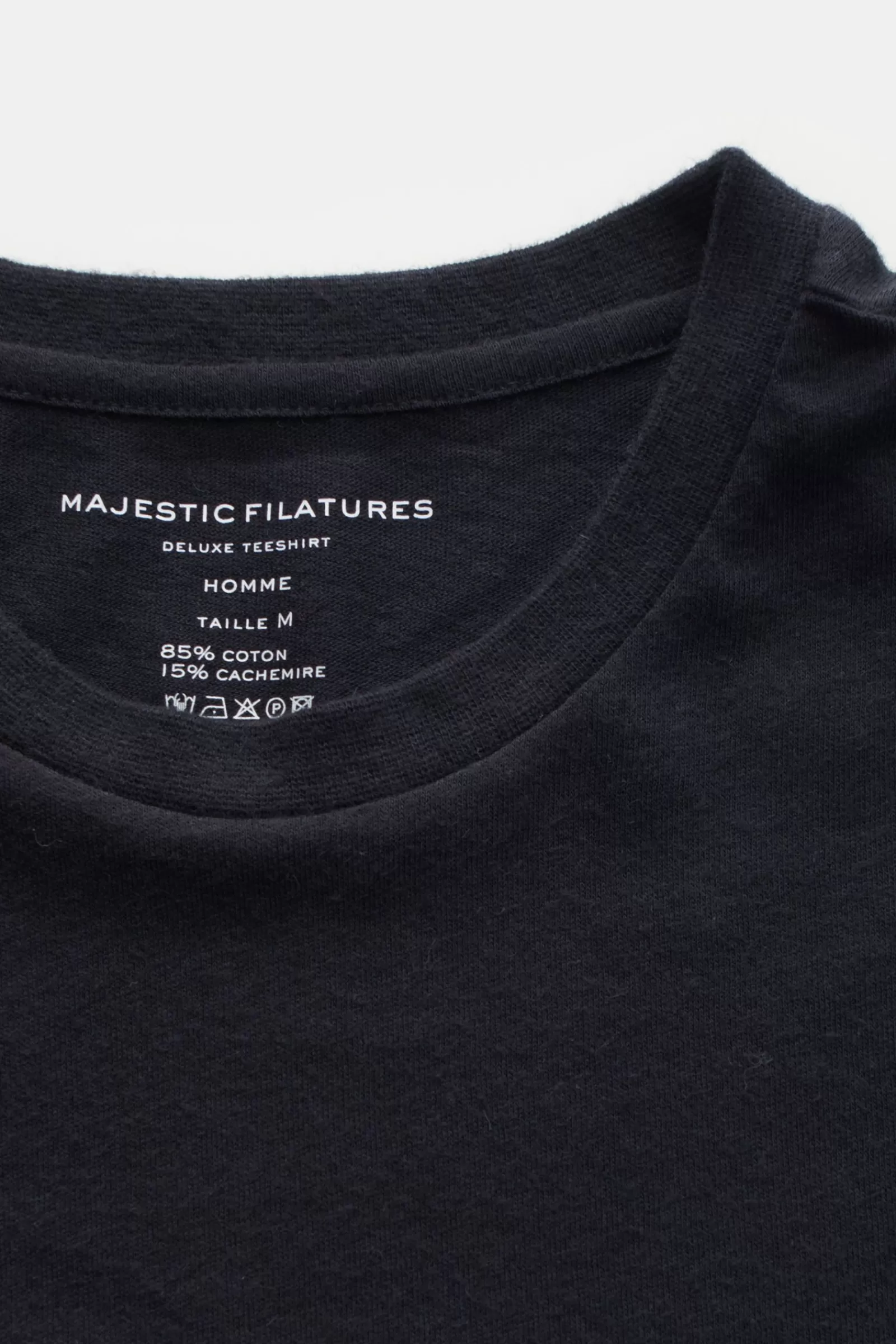 Crew Neck Long Sleeve Navy>Majestic Filatures Clearance