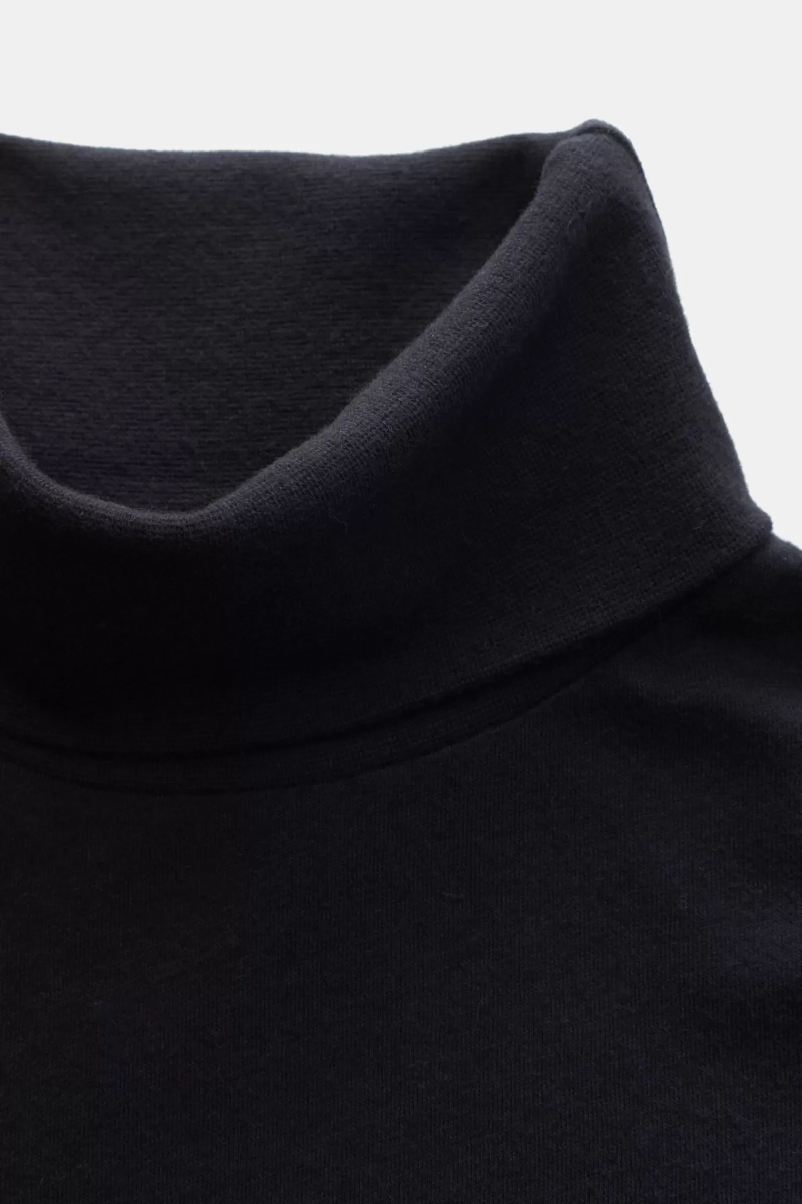 Jersey Turtleneck Jumper Dark Navy^Majestic Filatures Hot