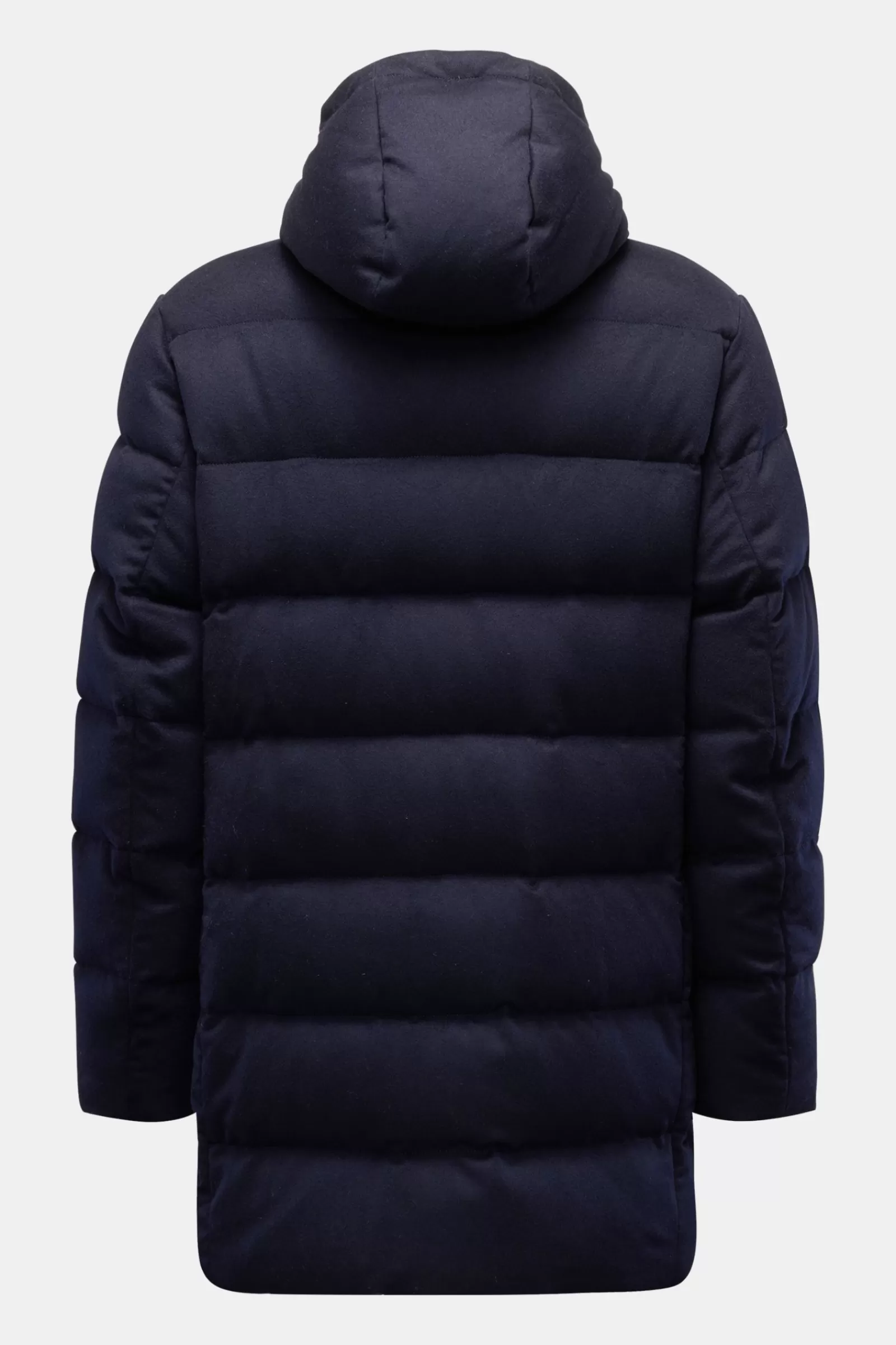 Cashmere Down Jacket Navy>Mandelli Best Sale