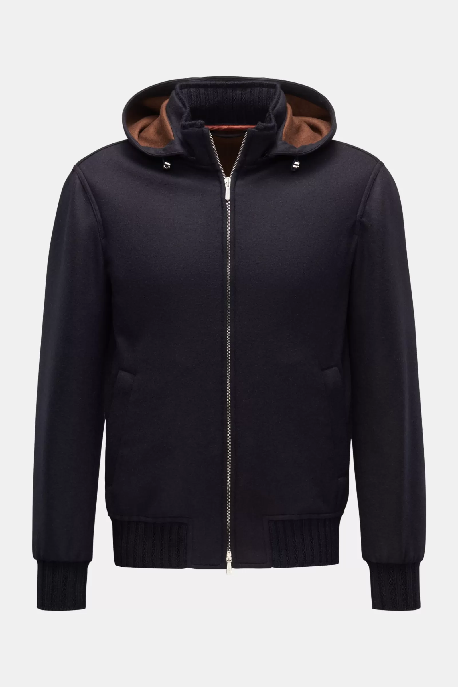 Cashmere Jacket Navy>Mandelli Discount