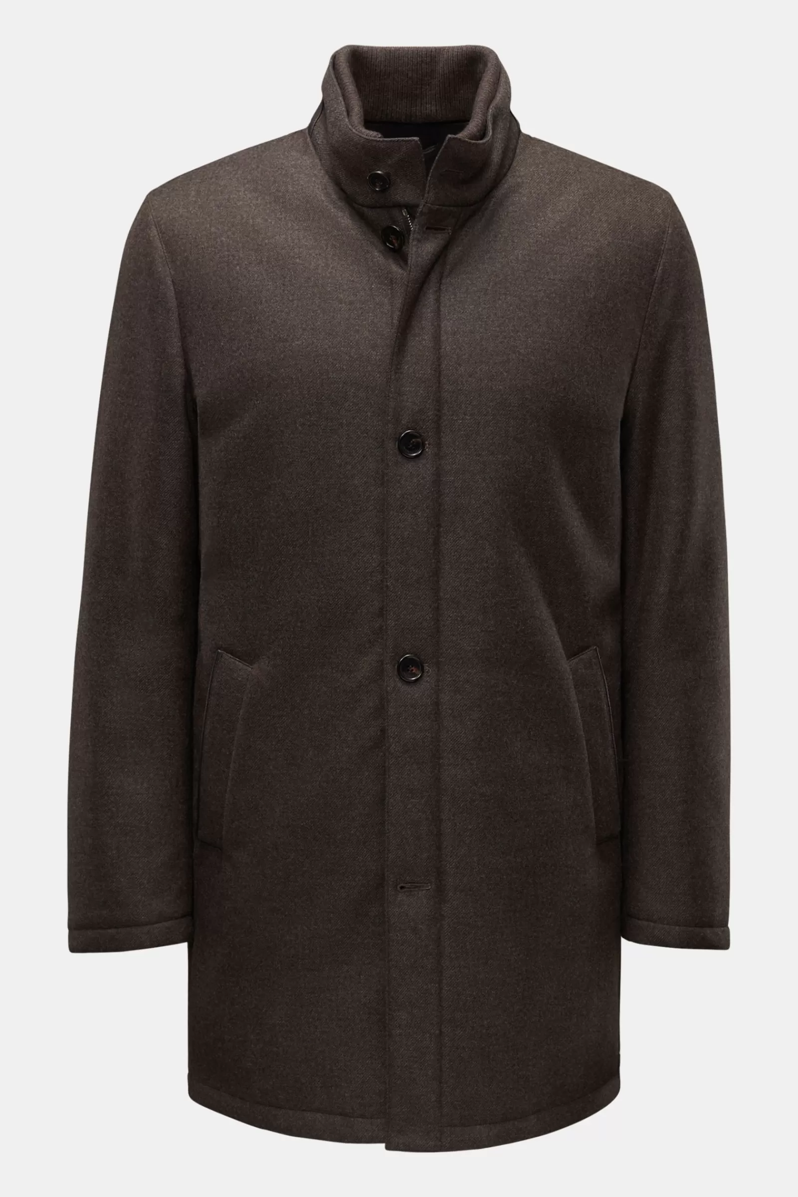 Down Short Coat Dark Brown>Mandelli New