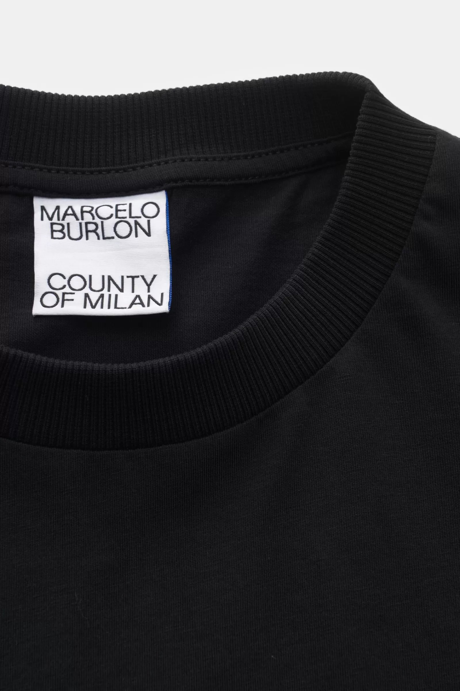 Crew Neck T-Shirt Black>Marcelo Burlon Discount