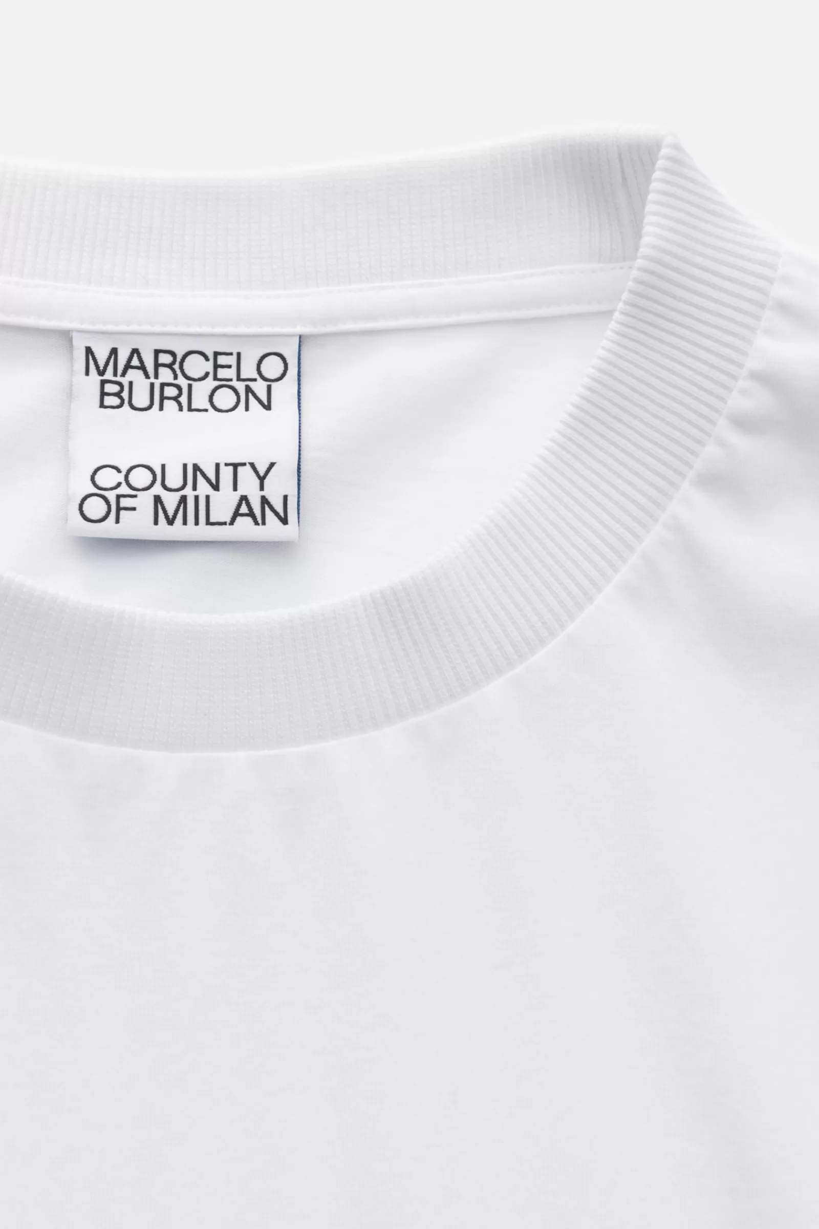 Crew Neck T-Shirt White>Marcelo Burlon Hot