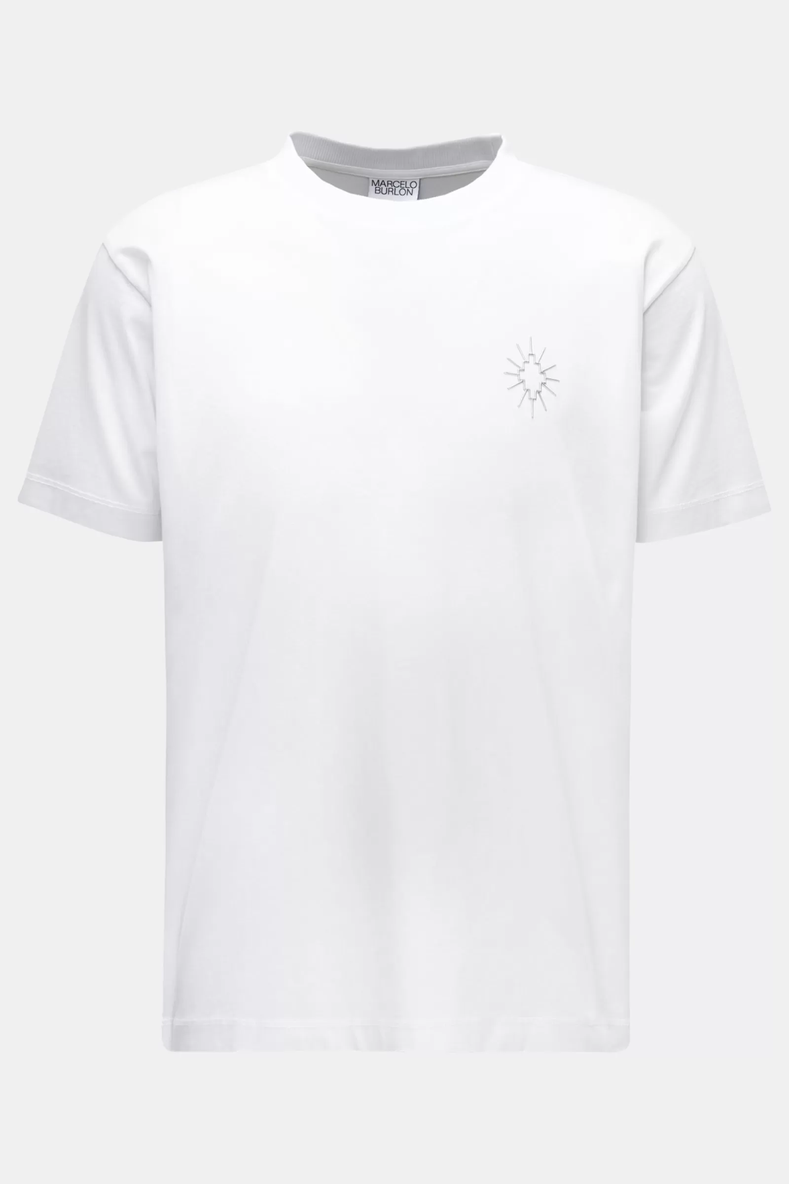 Crew Neck T-Shirt White>Marcelo Burlon Hot