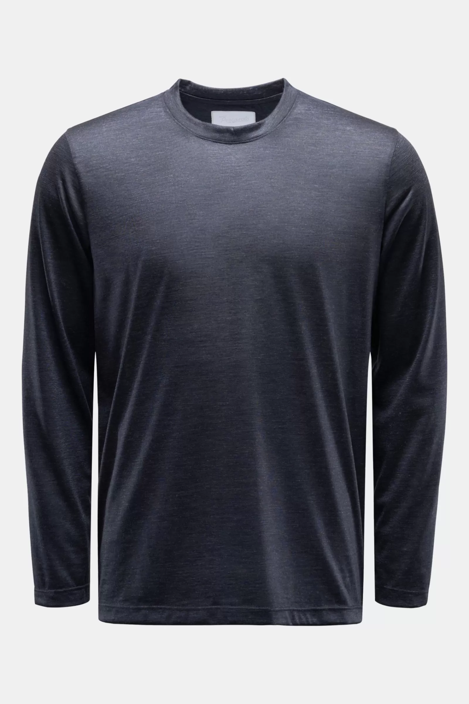 Cashmere Crew Neck Long Sleeve 'James' Navy>Marco Pescarolo Online