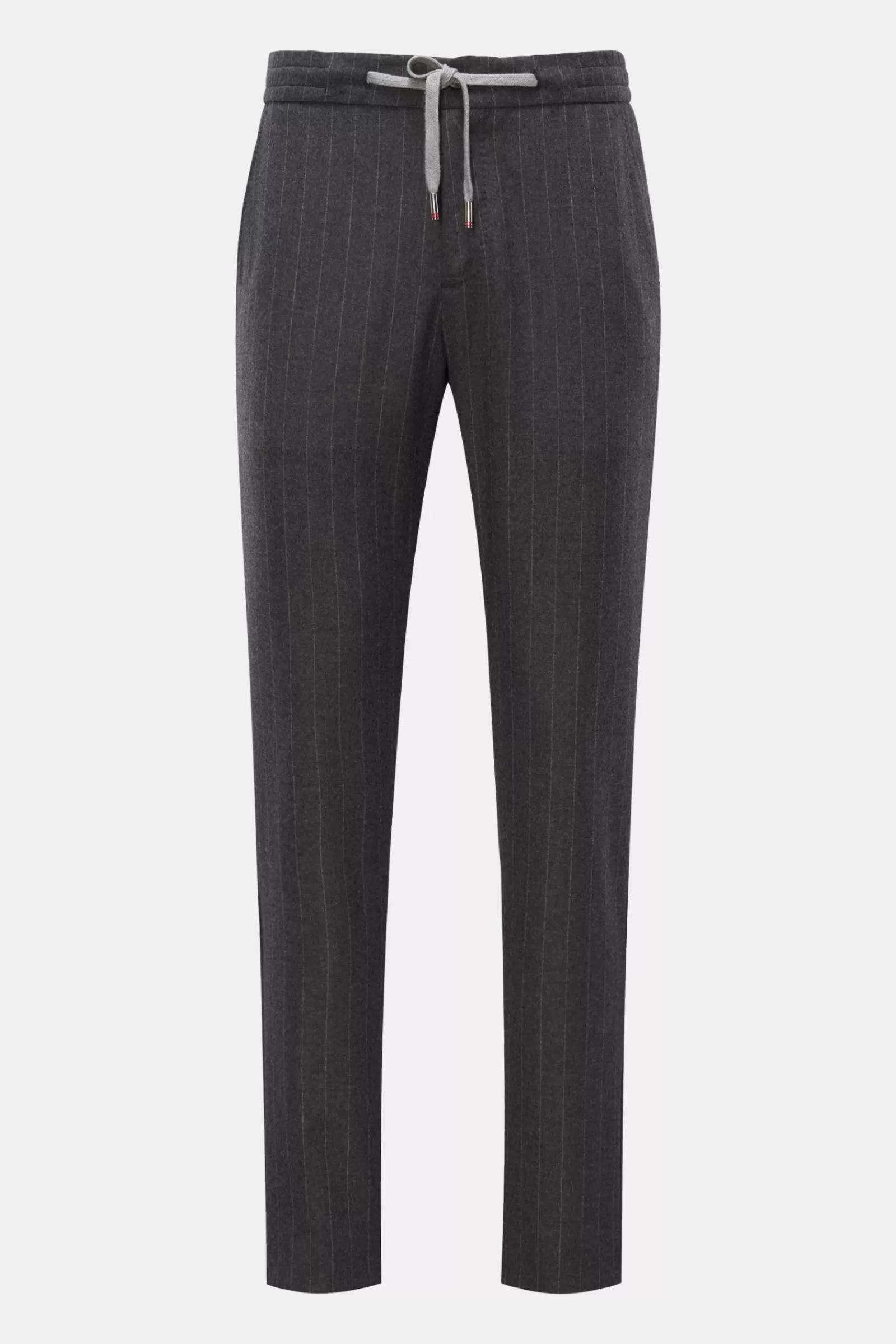 Cashmere Jogger Pants 'Caracciolo' Dark Grey Striped>Marco Pescarolo Online