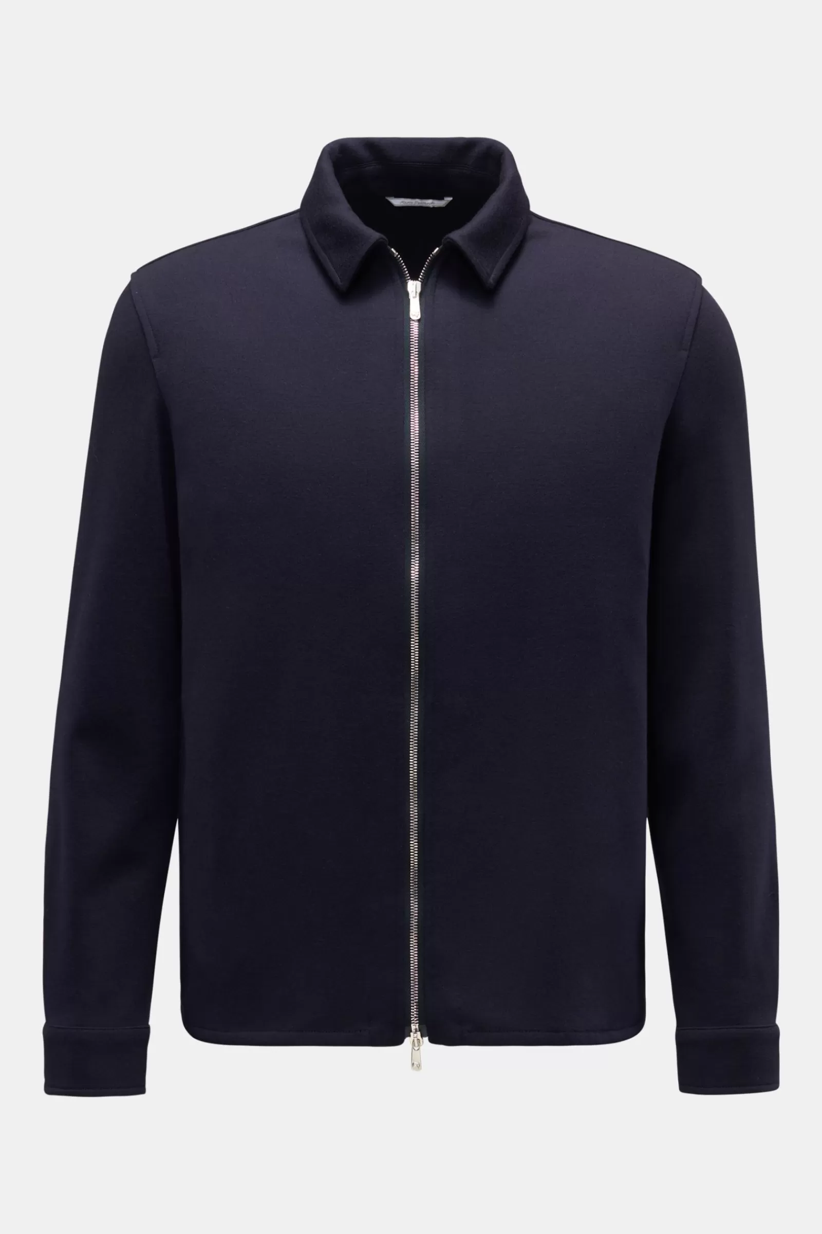 Jersey Wool Jacket 'Avi' Navy>Marco Pescarolo Fashion