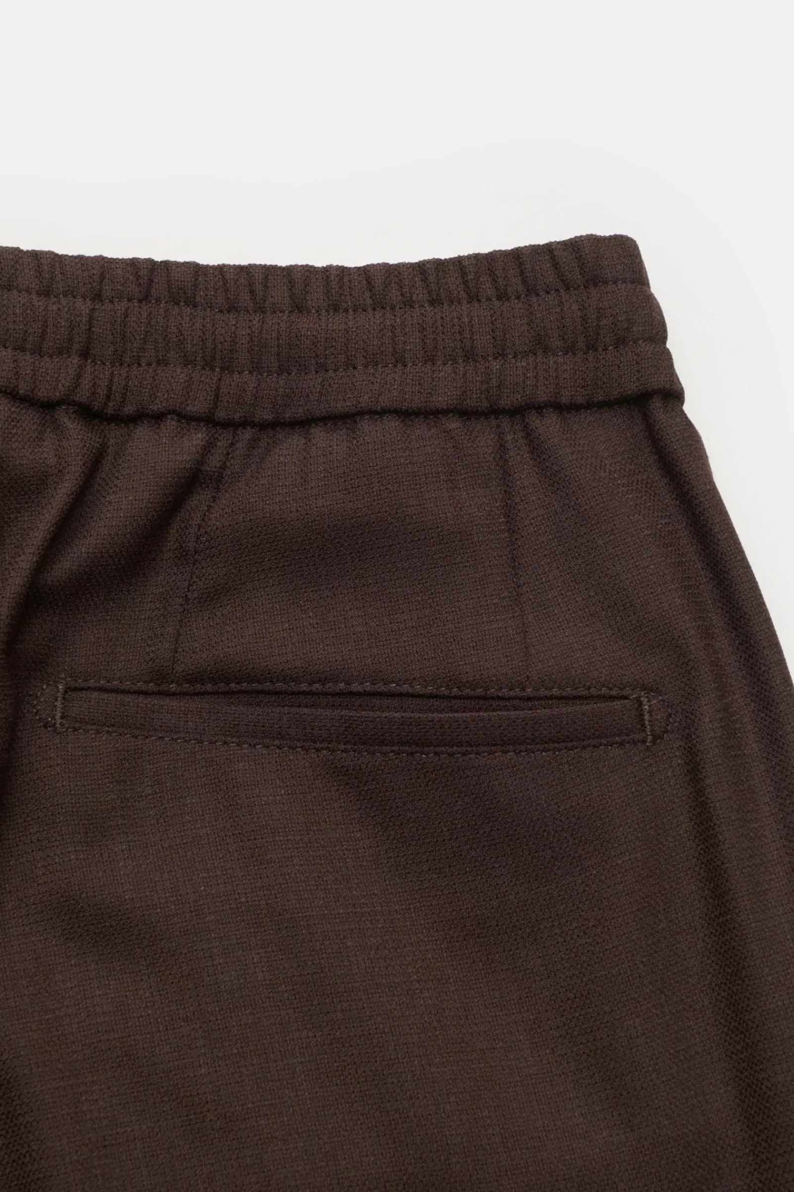 Wool Jogger Pants 'Chiaia' Dark Brown>Marco Pescarolo Flash Sale