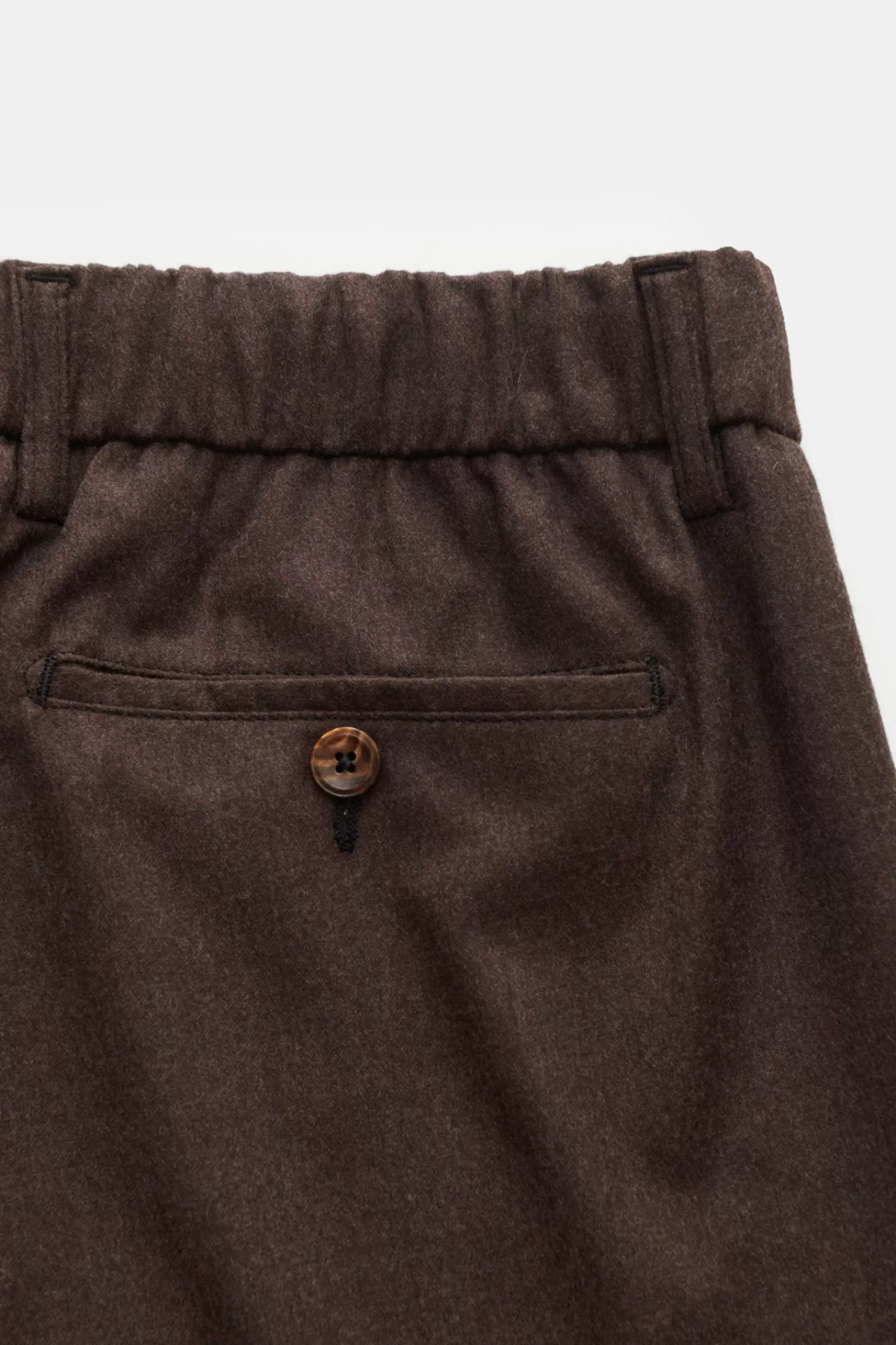 Wool Jogger Pants 'Manu' Dark Brown>Marco Pescarolo Shop