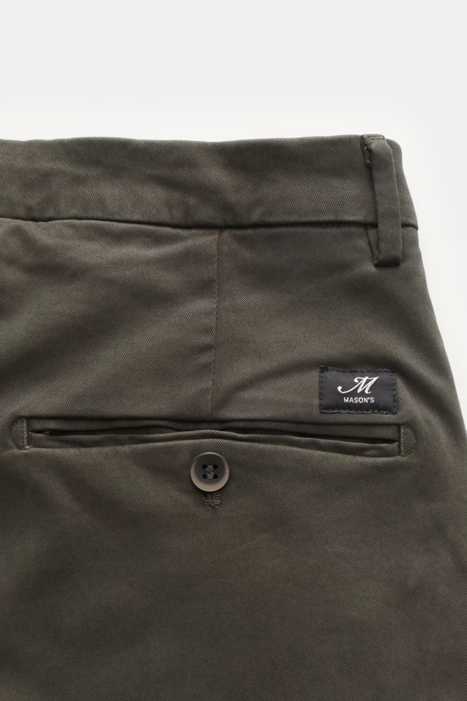 Chinos 'Torino' Grey-Green>Mason's Best