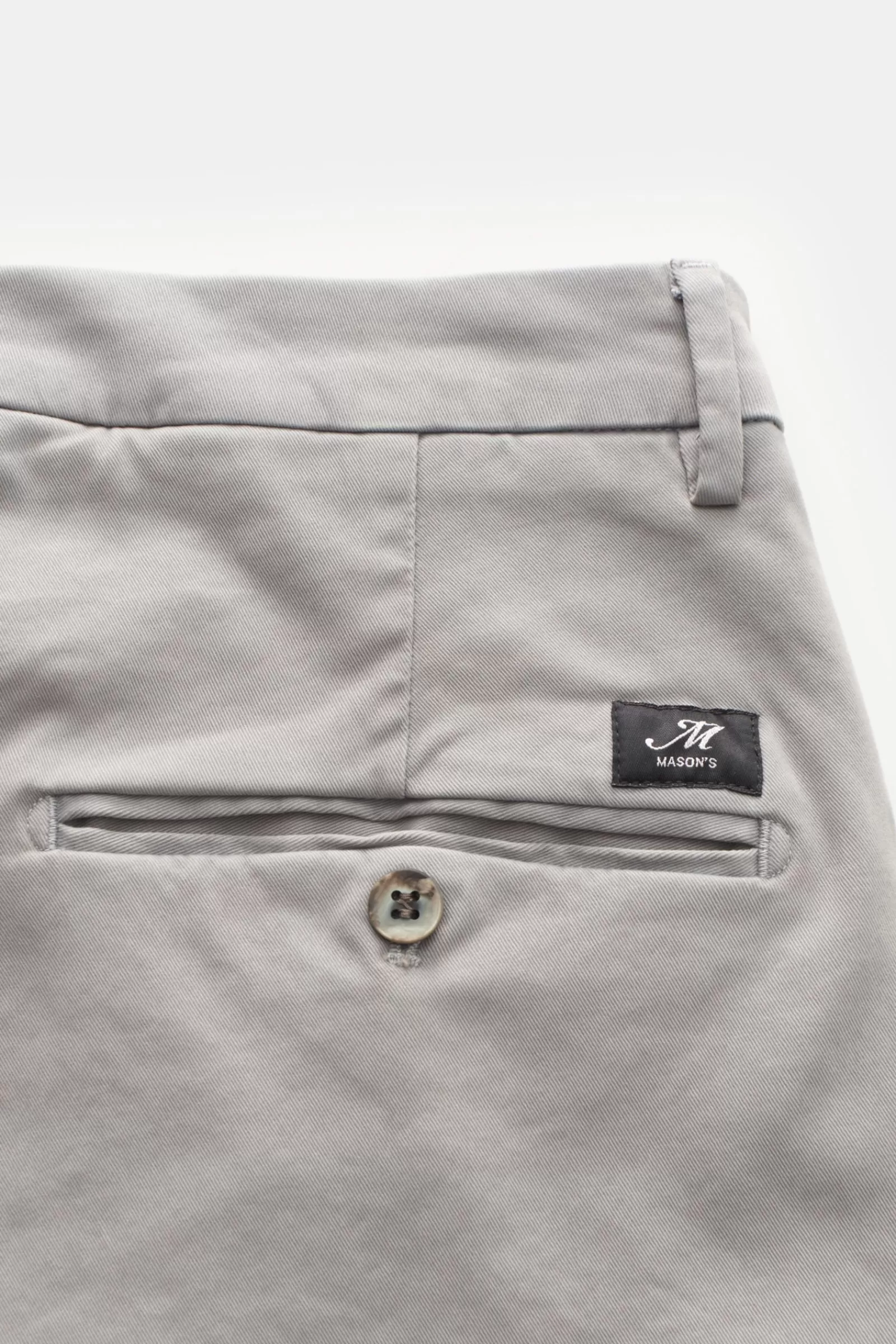 Chinos 'Torino' Light Grey>Mason's Fashion