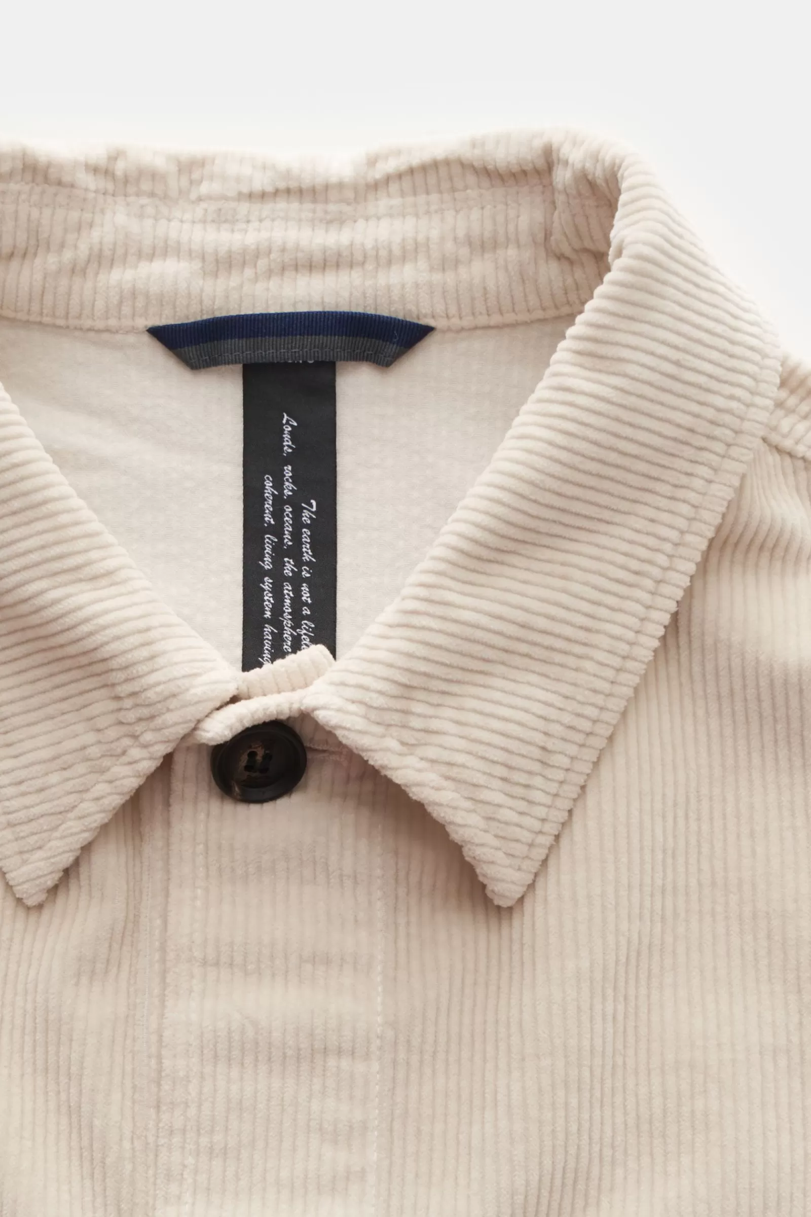 Corduroy Overshirt 'steve' Cream>Mason's Hot