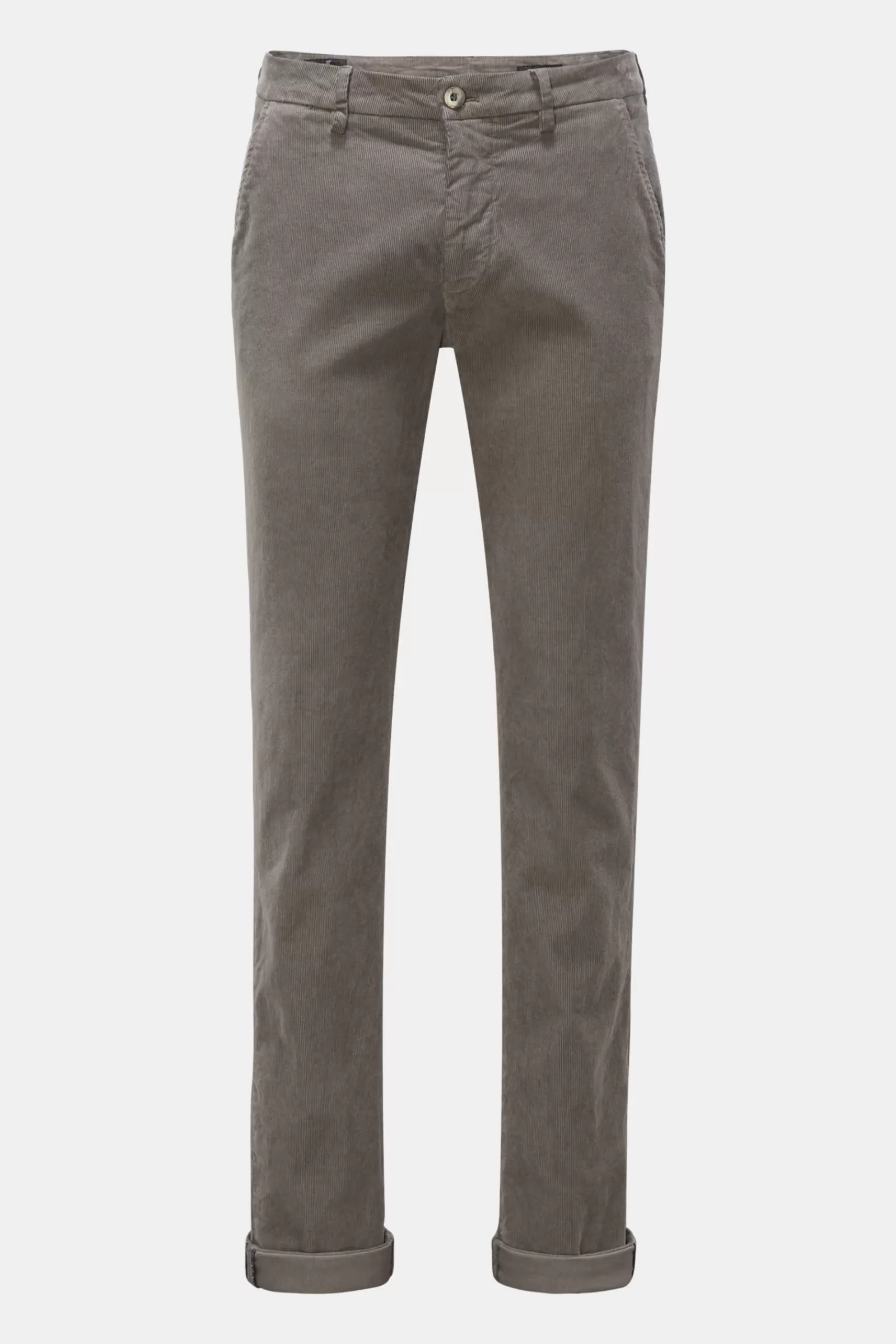 Corduroy Trousers 'Torino' Grey>Mason's Best Sale