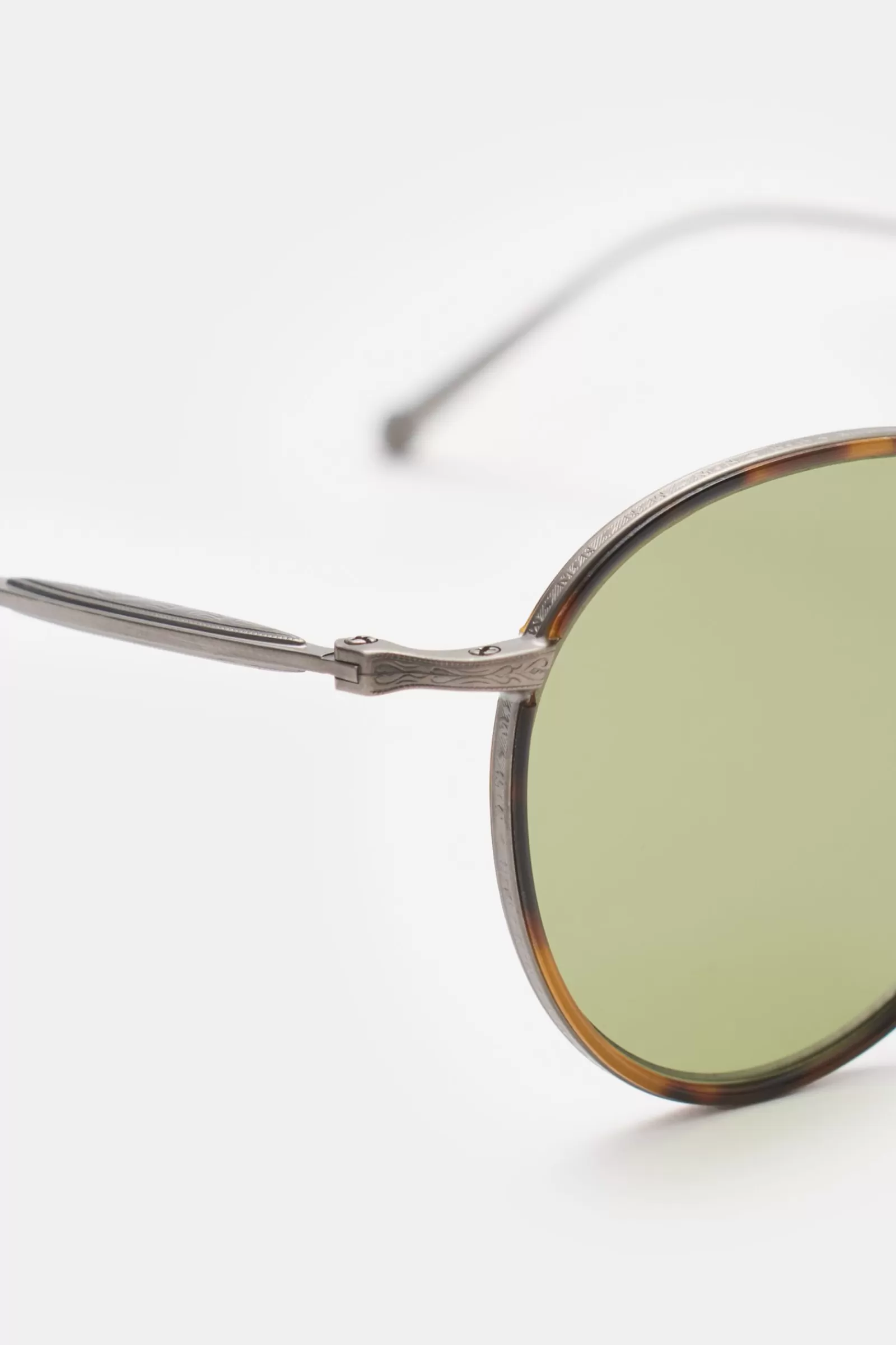 Sunglasses 'M3085' Antique Silver/Brown/Green^Matsuda Flash Sale