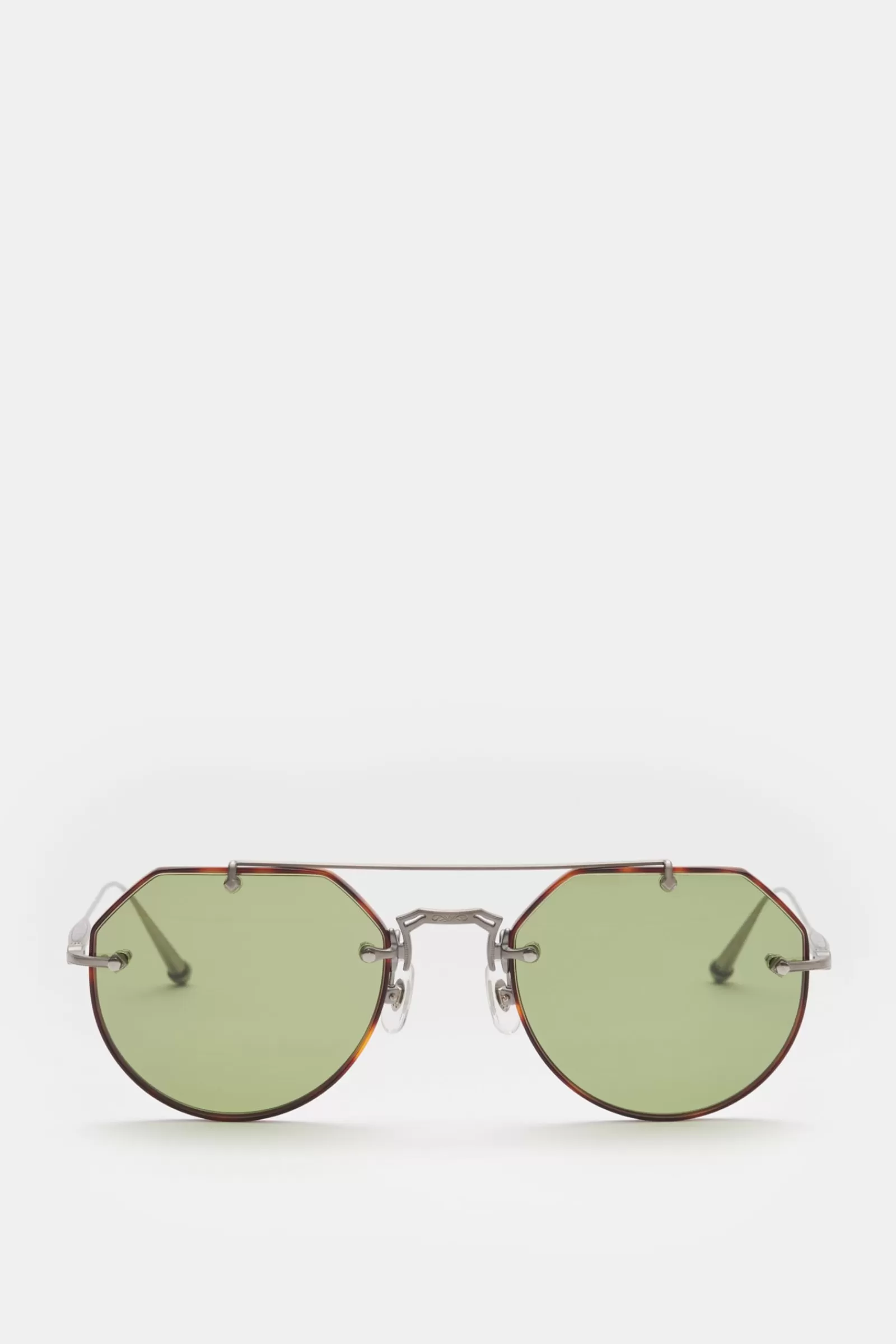 Sunglasses 'M3121' Antique Silver/Brown/Green^Matsuda Outlet