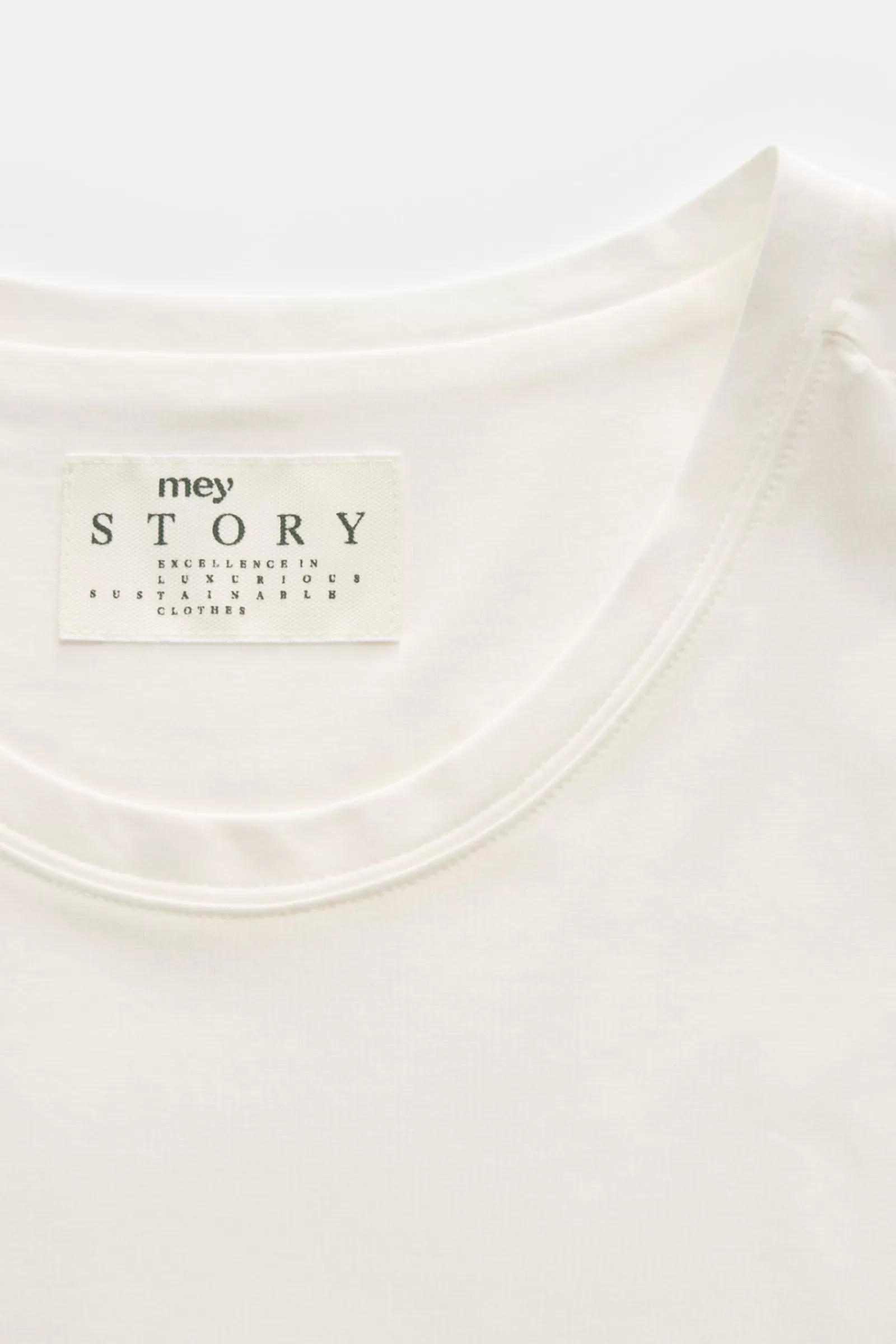 Crew Neck T-Shirt Off-White>mey story Outlet