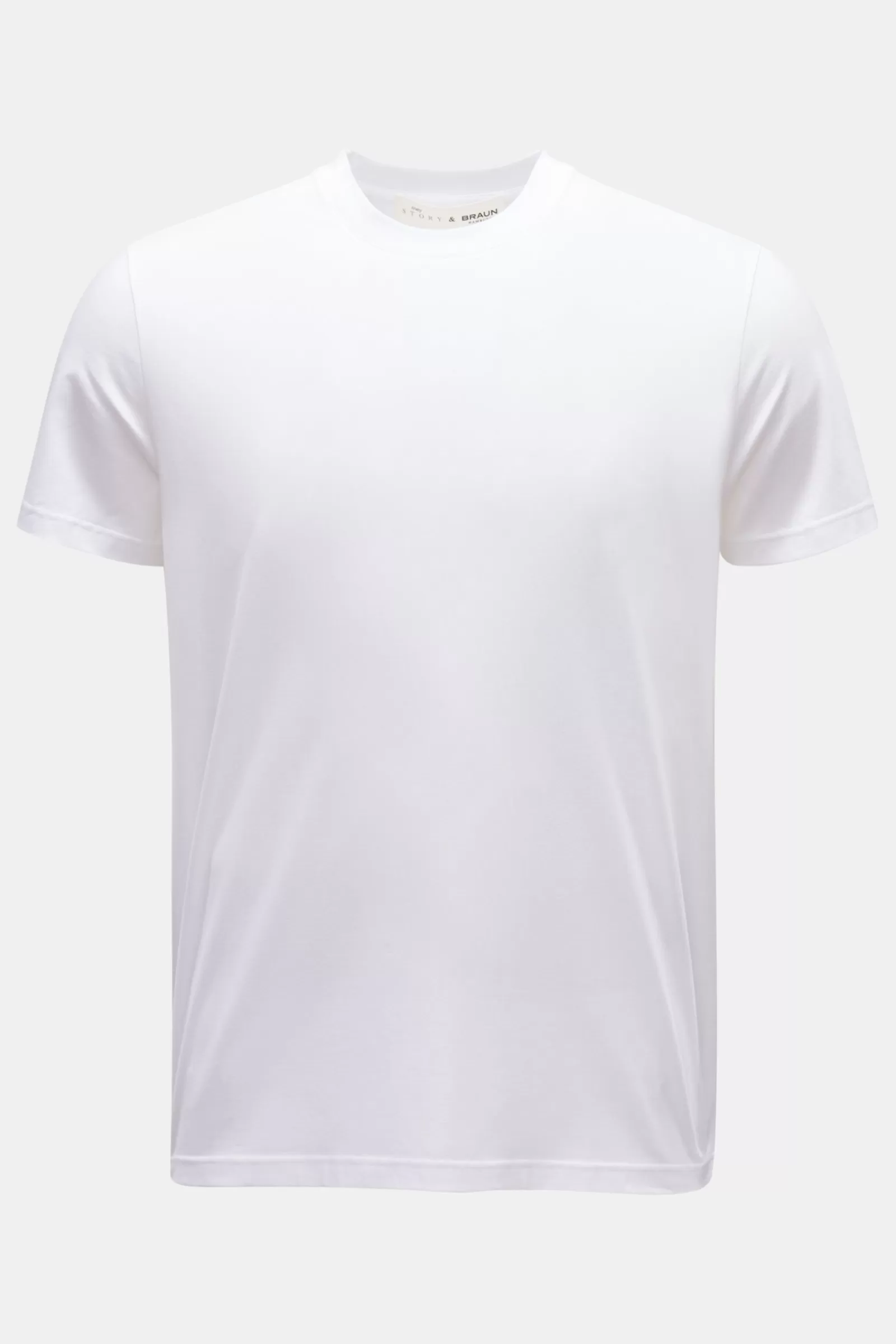 Crew Neck T-Shirt White>mey story Sale