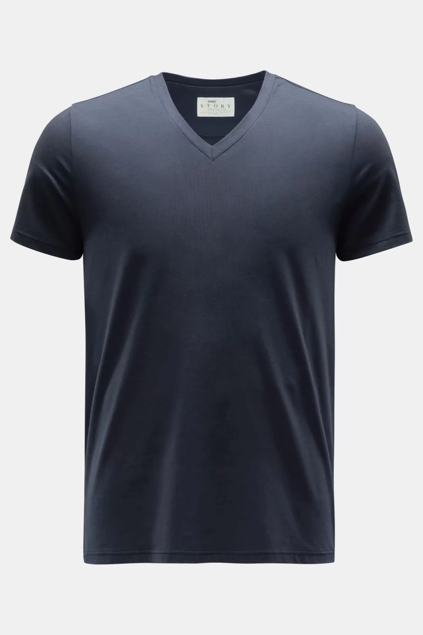 V-Neck T-Shirt Navy>mey story Discount