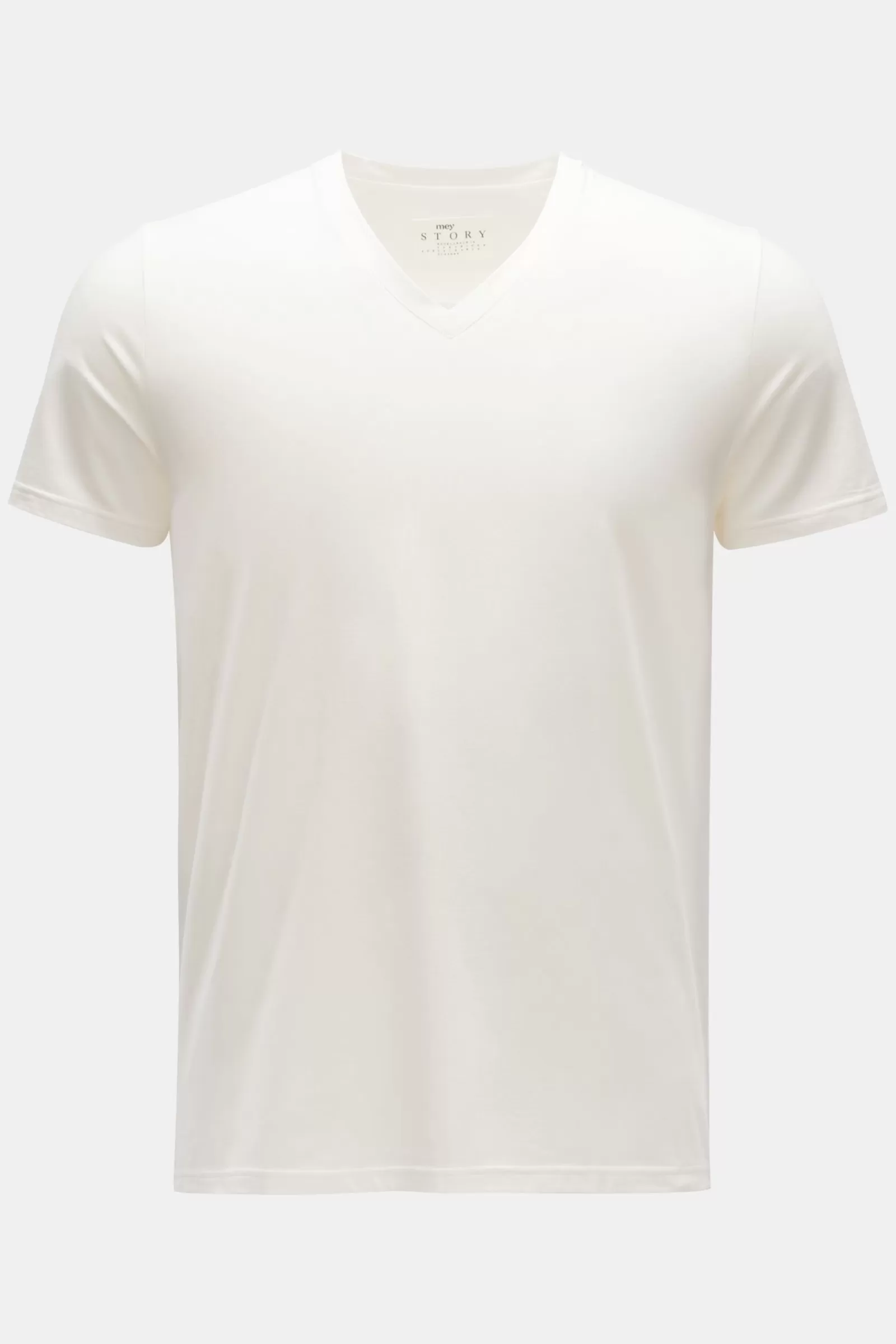 V-Neck T-Shirt Off-White>mey story Hot