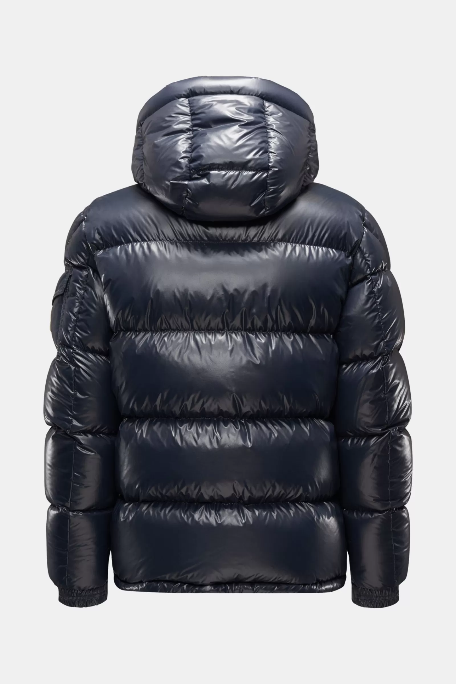 Down Jacket Navy>Moncler Outlet