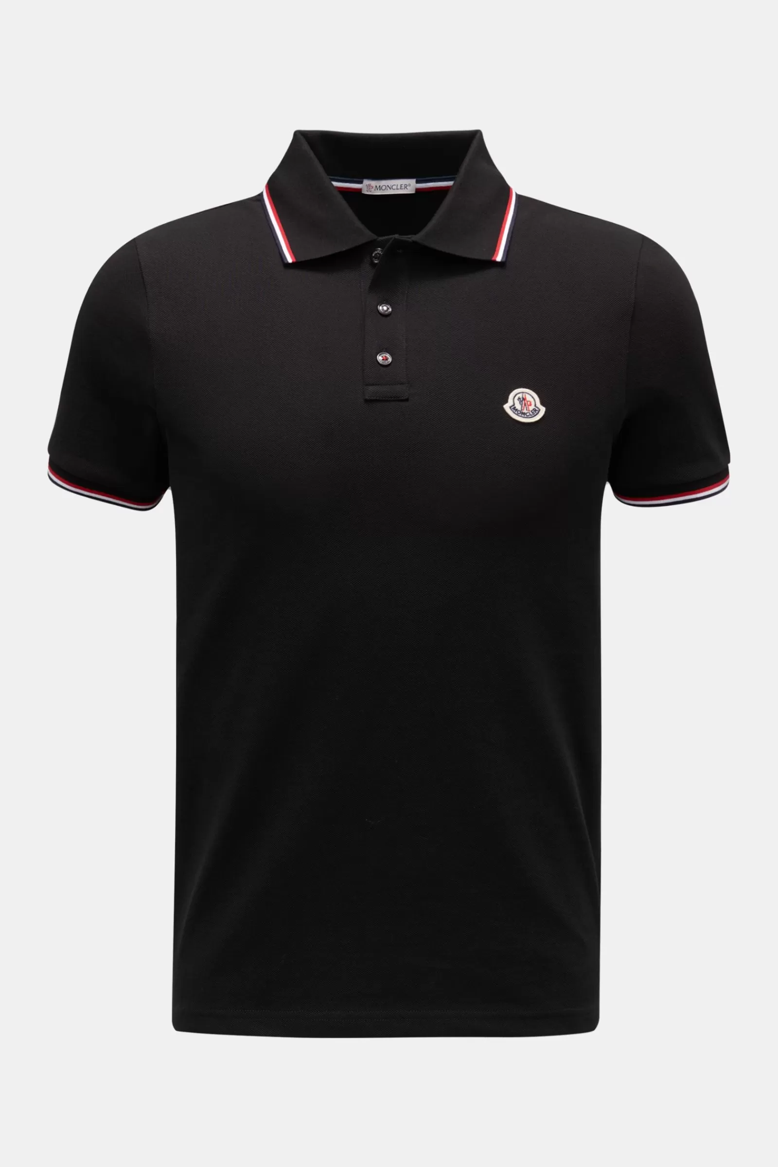 Polo Shirt Black>Moncler Shop