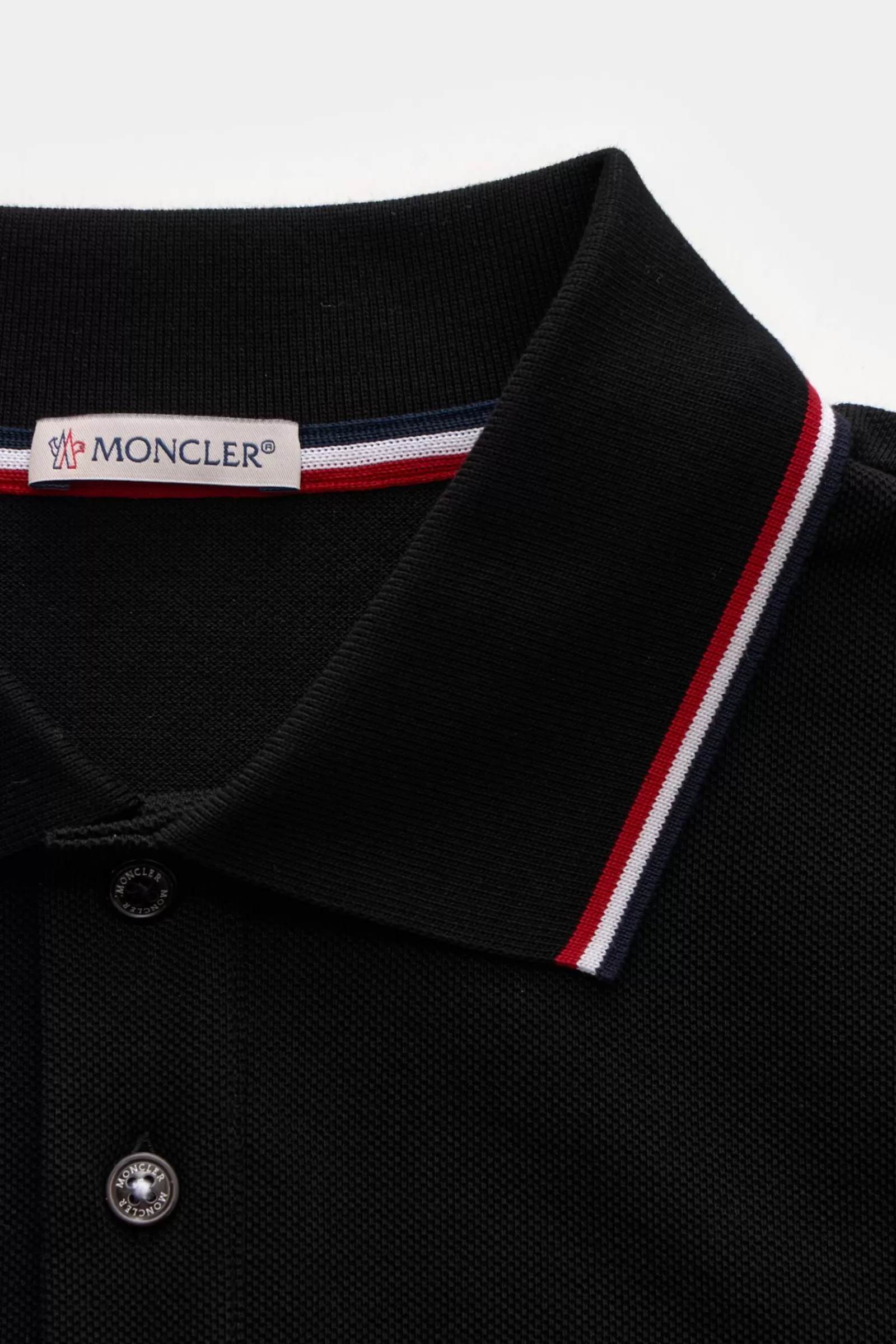 Polo Shirt Black>Moncler Shop