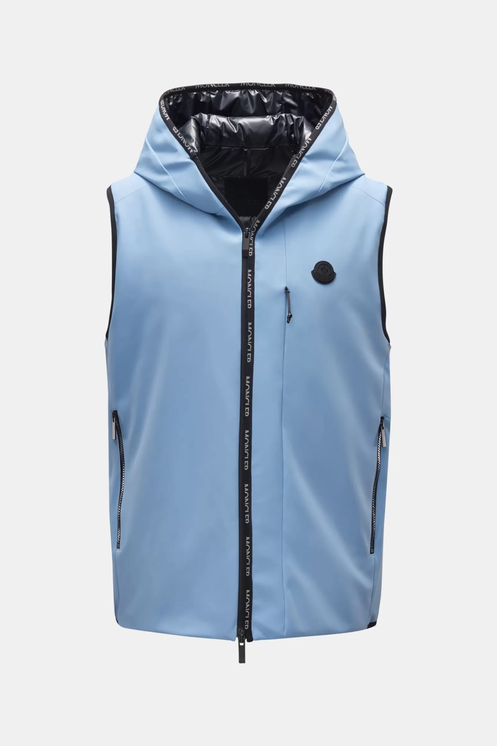 Softshell Down Gilet 'Allier' Light Blue>Moncler Sale