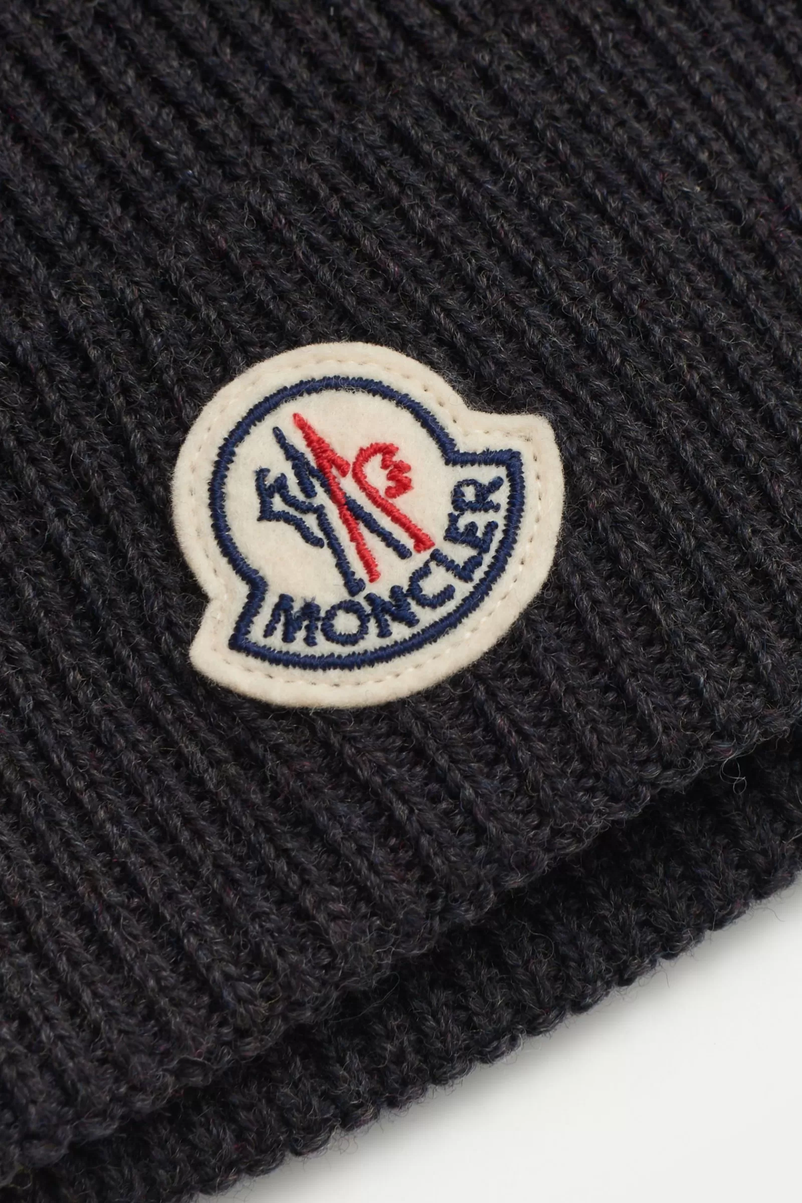 Wool Beanie Anthracite^Moncler Store