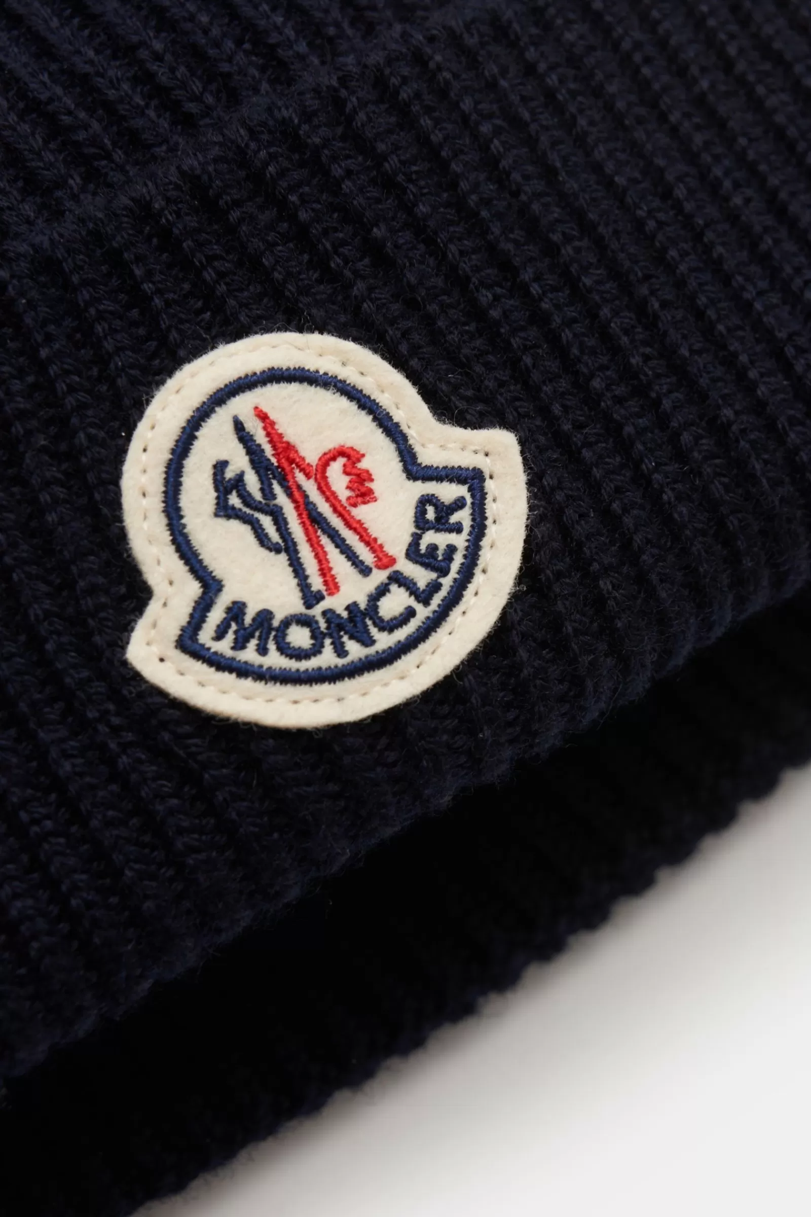 Wool Beanie Navy^Moncler Discount